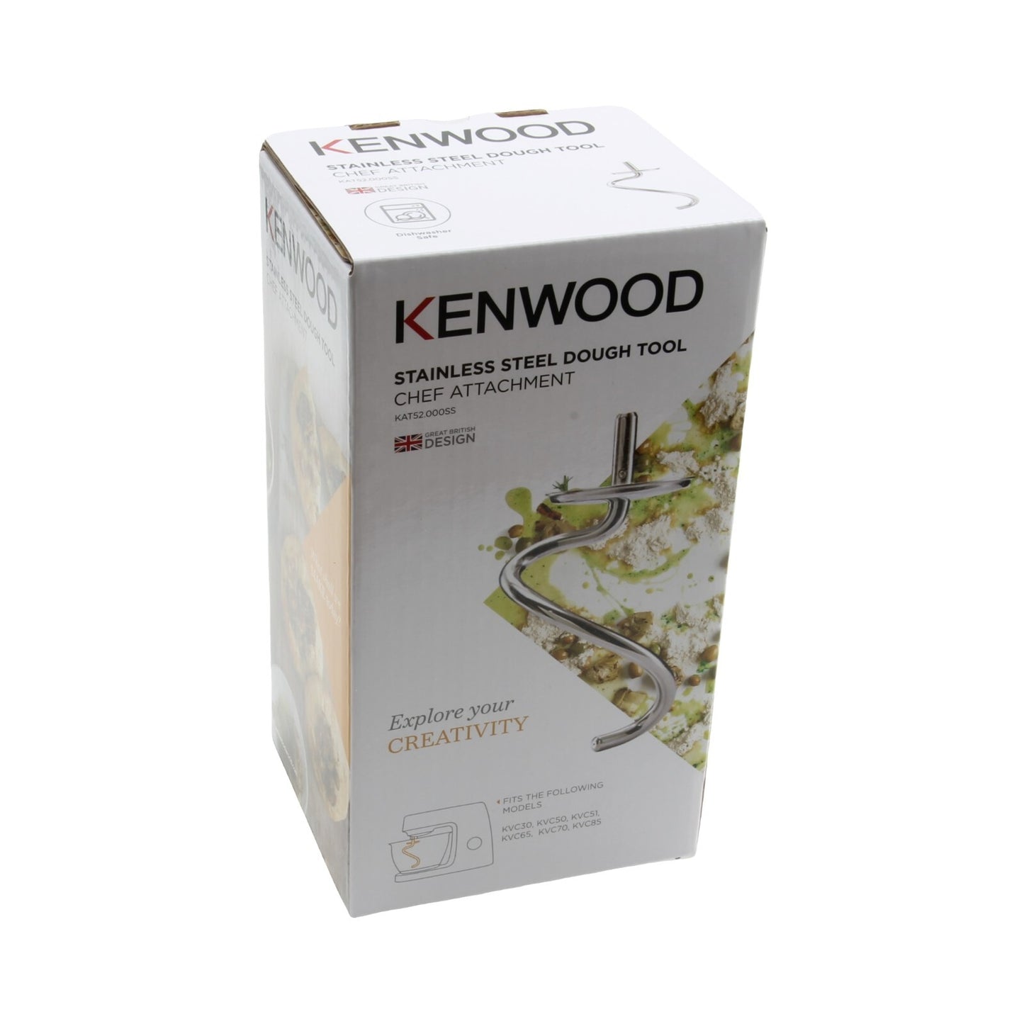 Kenwood frusta gancio spirale planetaria Chef Elite Bake KVC30 KVC50 KVC70 KVC8