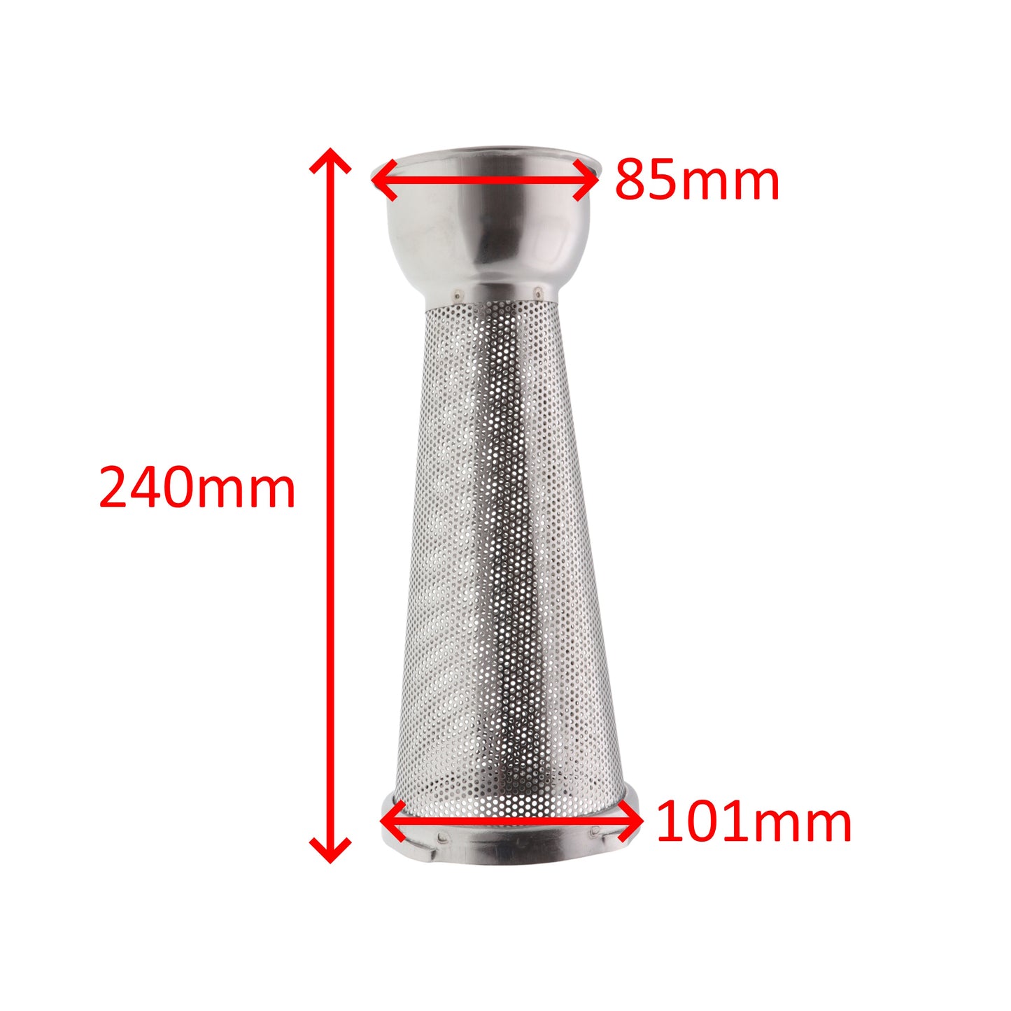 Tre Spade filtro cono setaccio 1.5mm passapomodoro Big 40 80 F17500 F16000 F19200