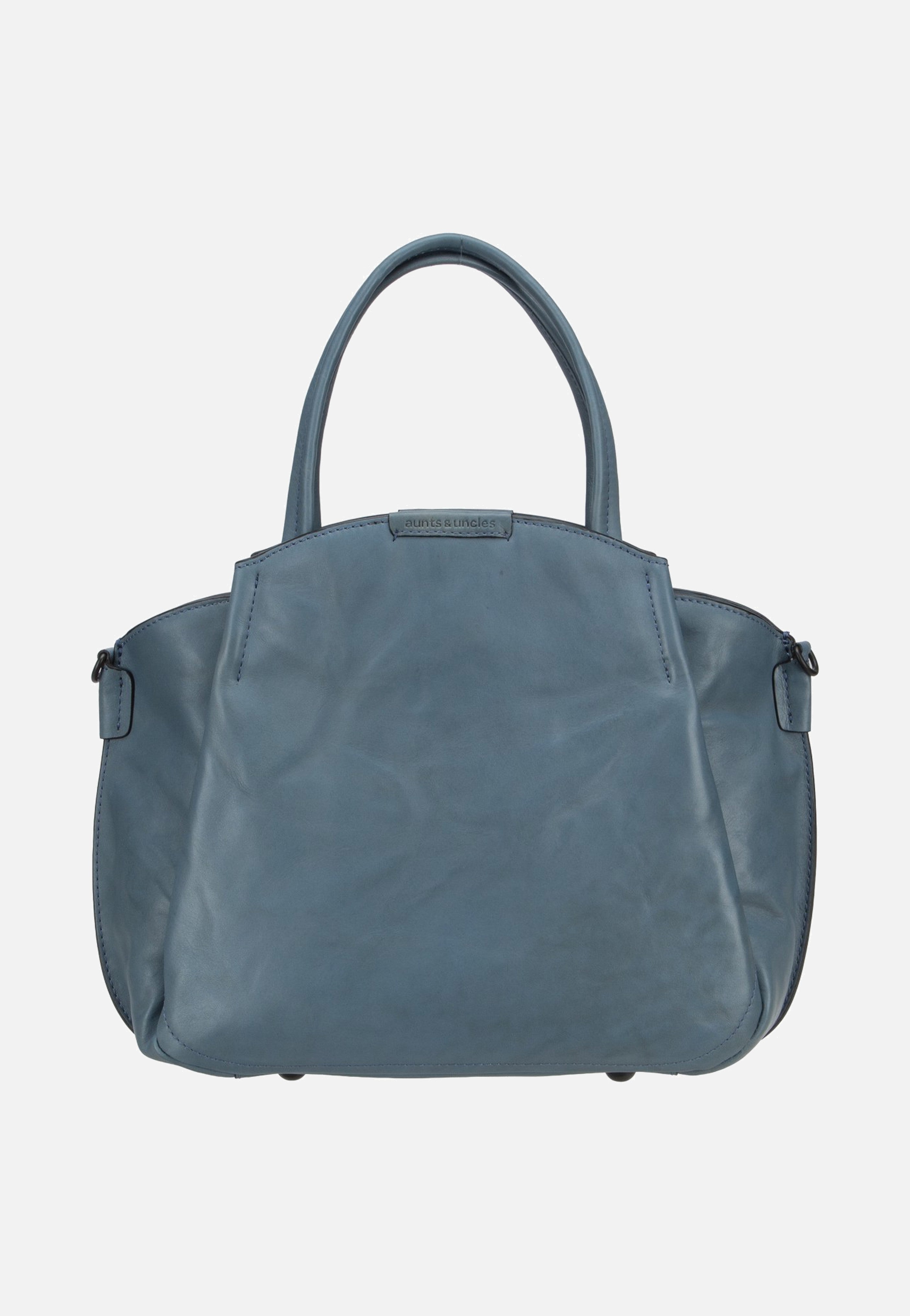 aunts & uncles Mrs. Chiffon Pie Aegean Blue Handle Bag