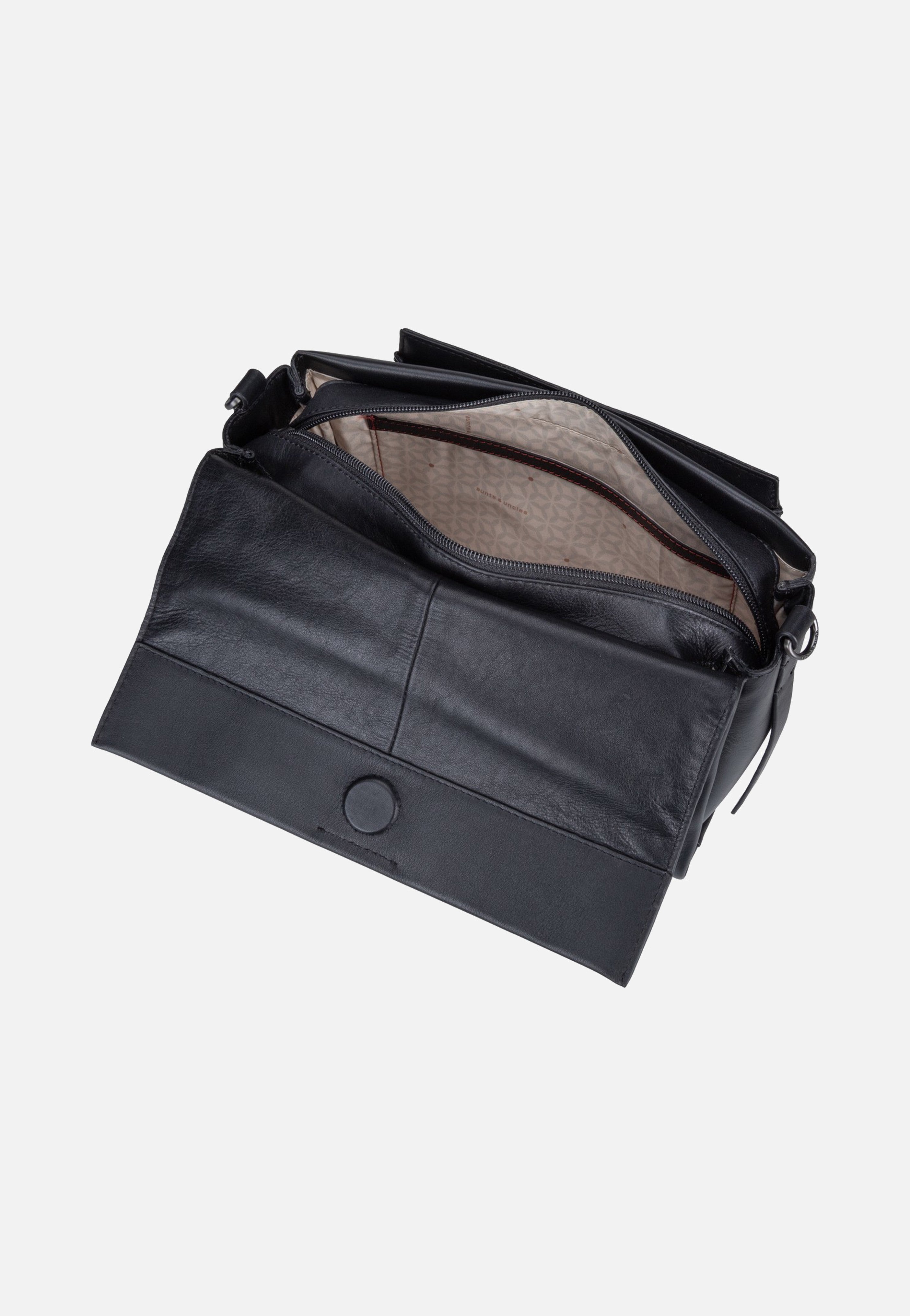 aunts & uncles Noon Jet Black Shoulder Bag