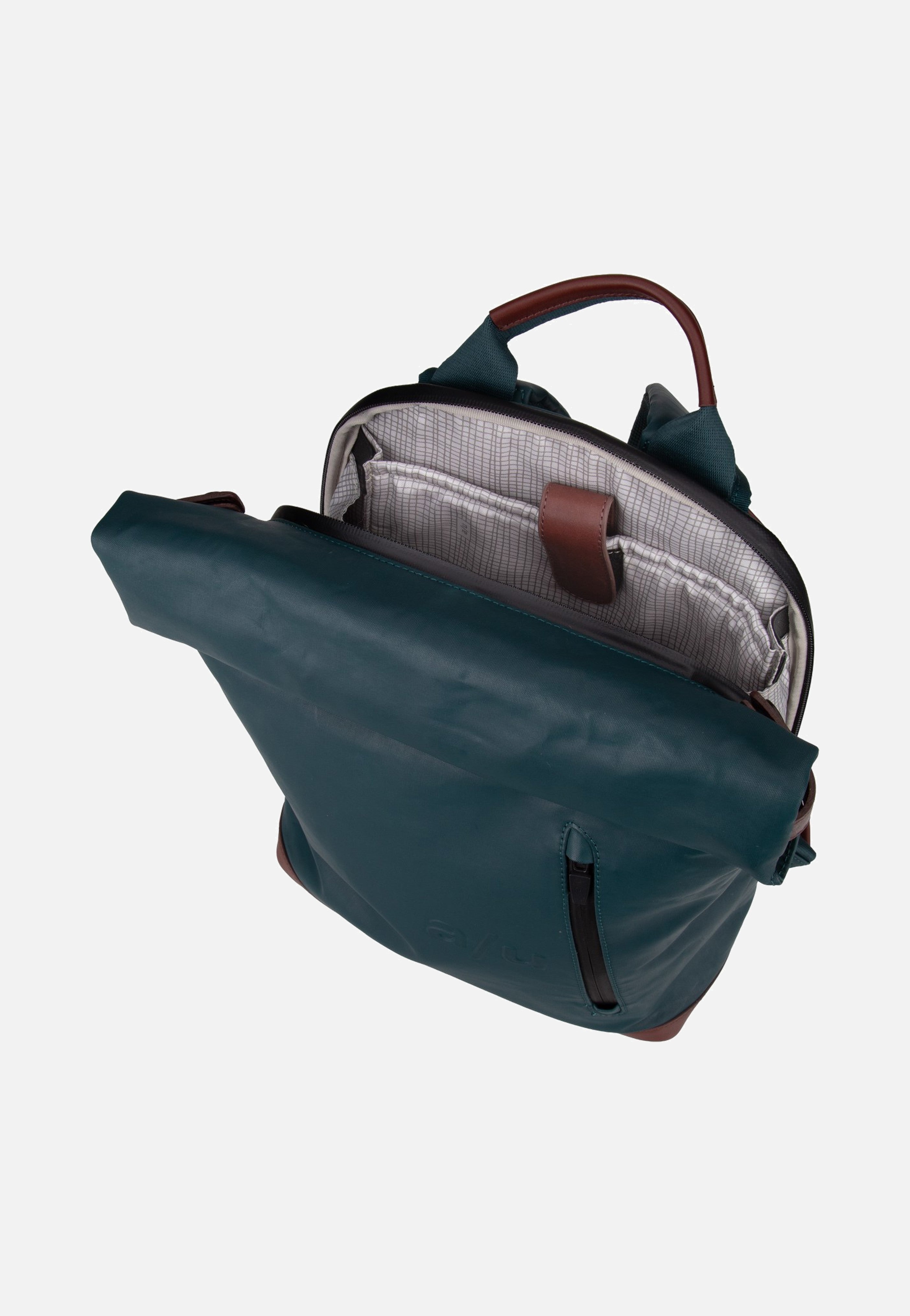 aunts & uncles Wakayama Transformative Teal Rolltop Rucksack
