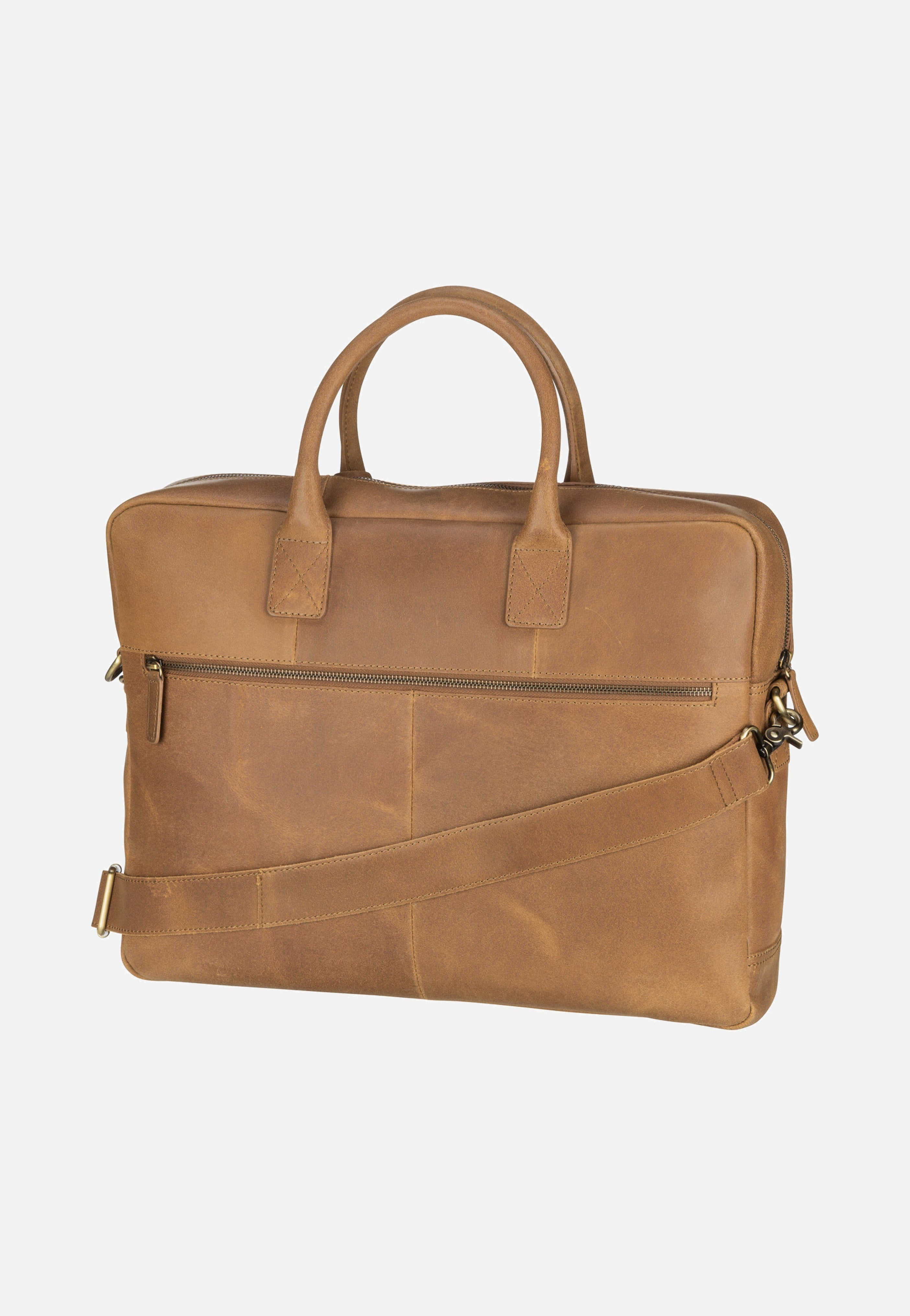 Burkely Vintage Max Big Worker 17'' 7339 Cognac Aktentasche