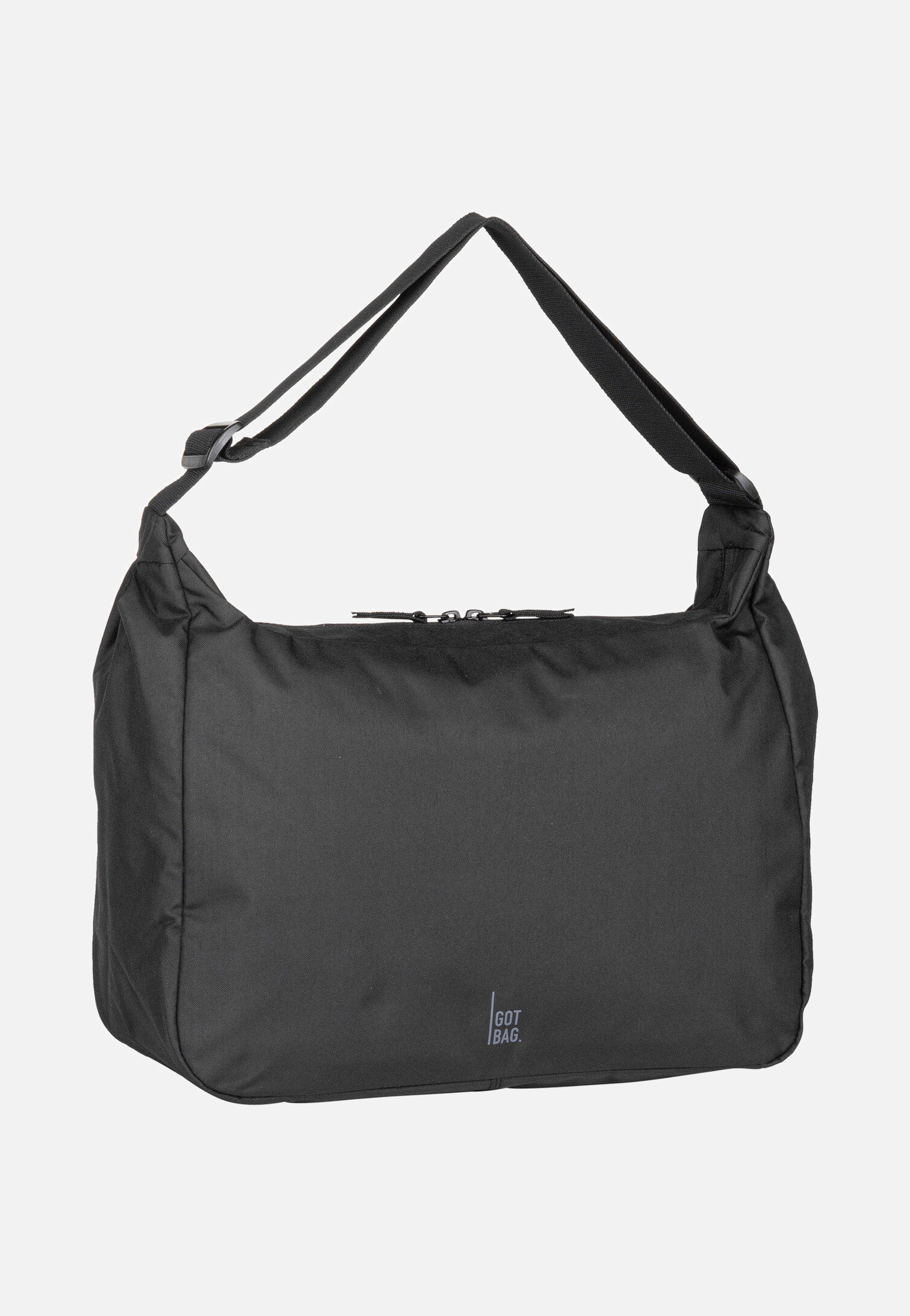 GOT BAG Square Bag Large Monochrome Black Schultertasche