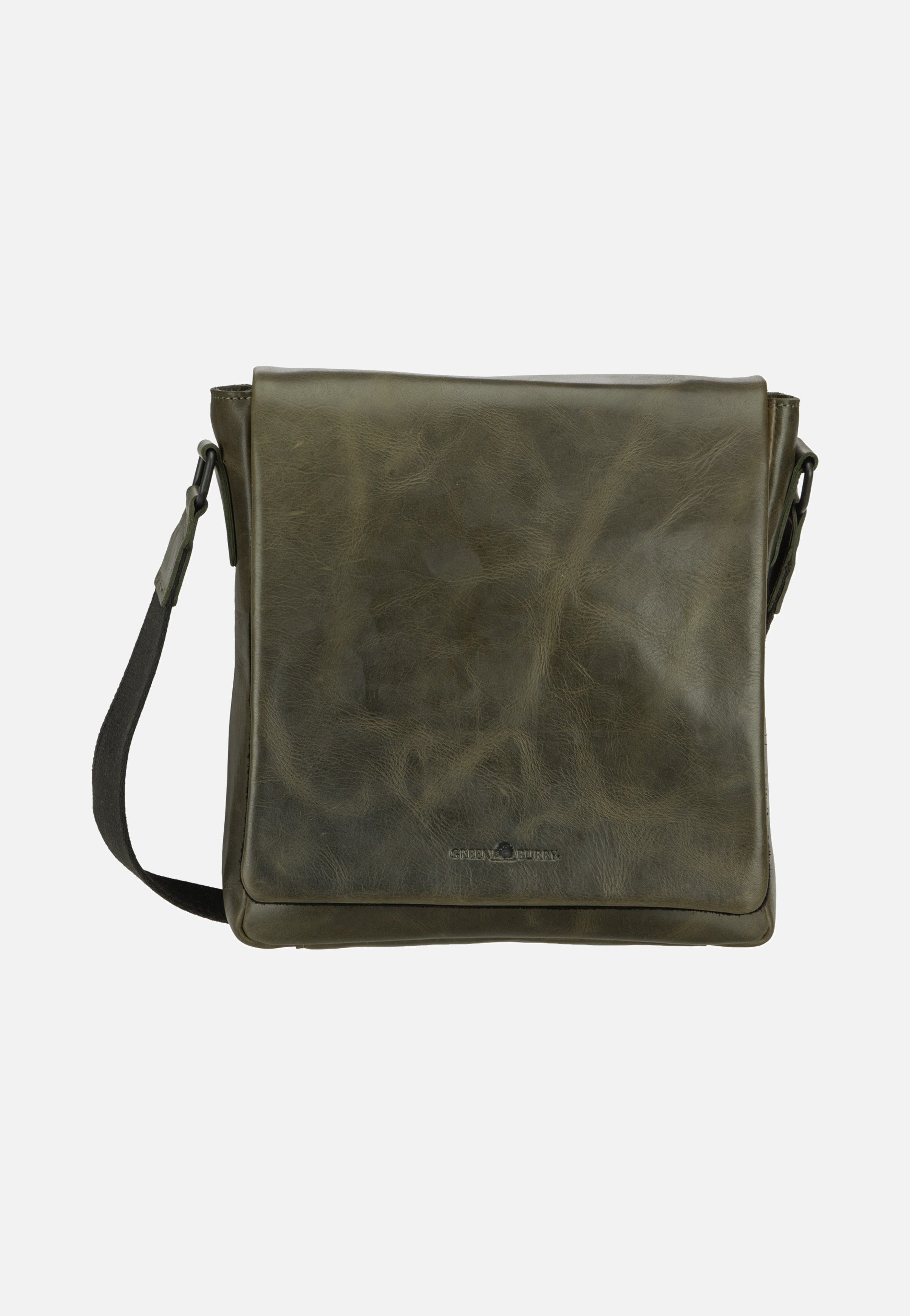 Greenburry Newport Umhänger Medium British Green Umhängetasche