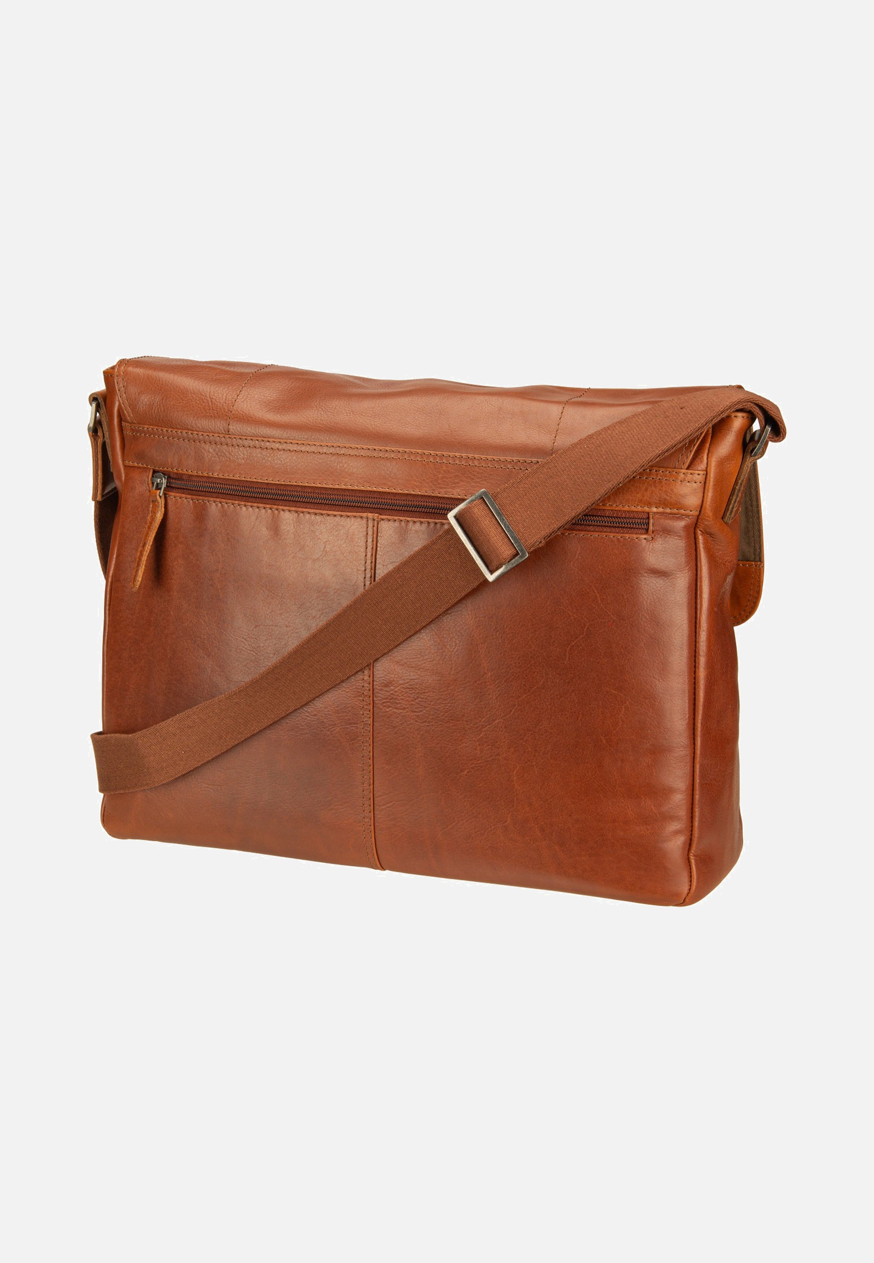Greenburry Waxy Vintage A4 Messenger Tobacco Nut Schultertasche