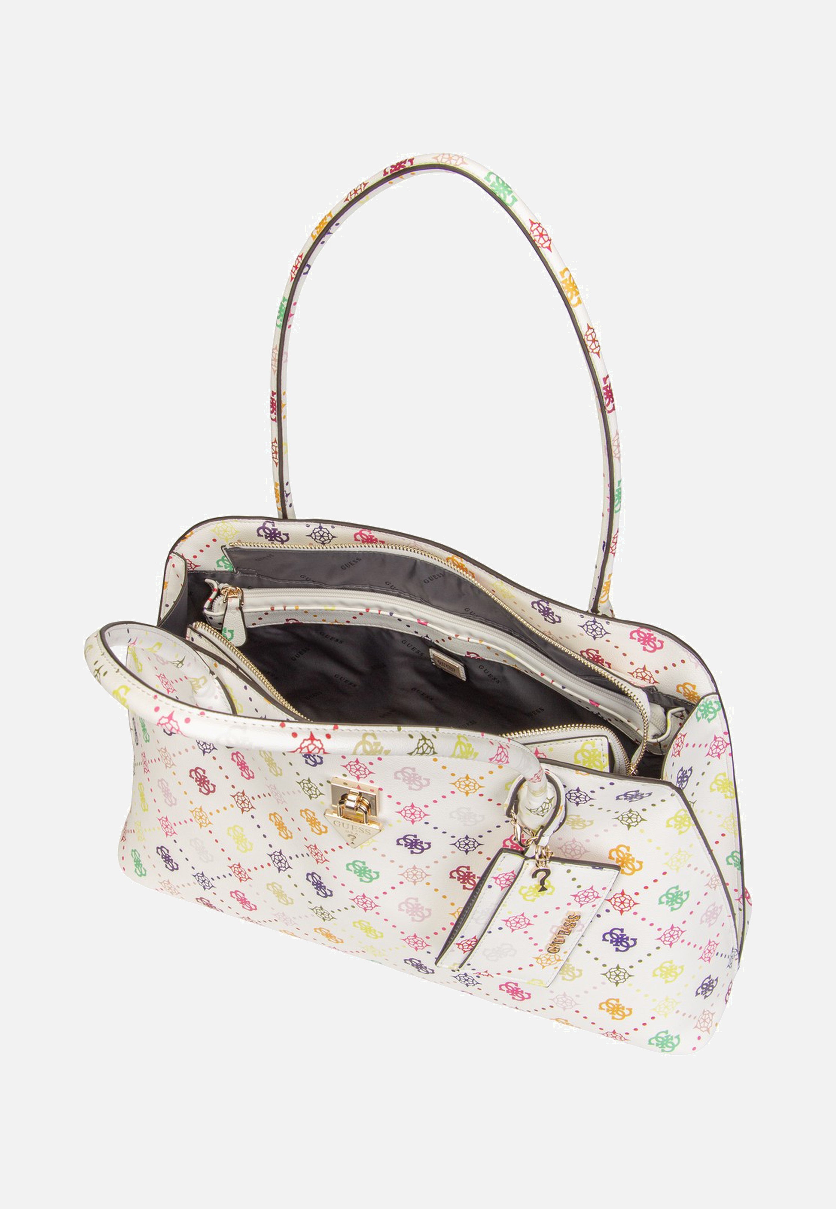 Guess Patsie Tote Multi Logo Tote Bag