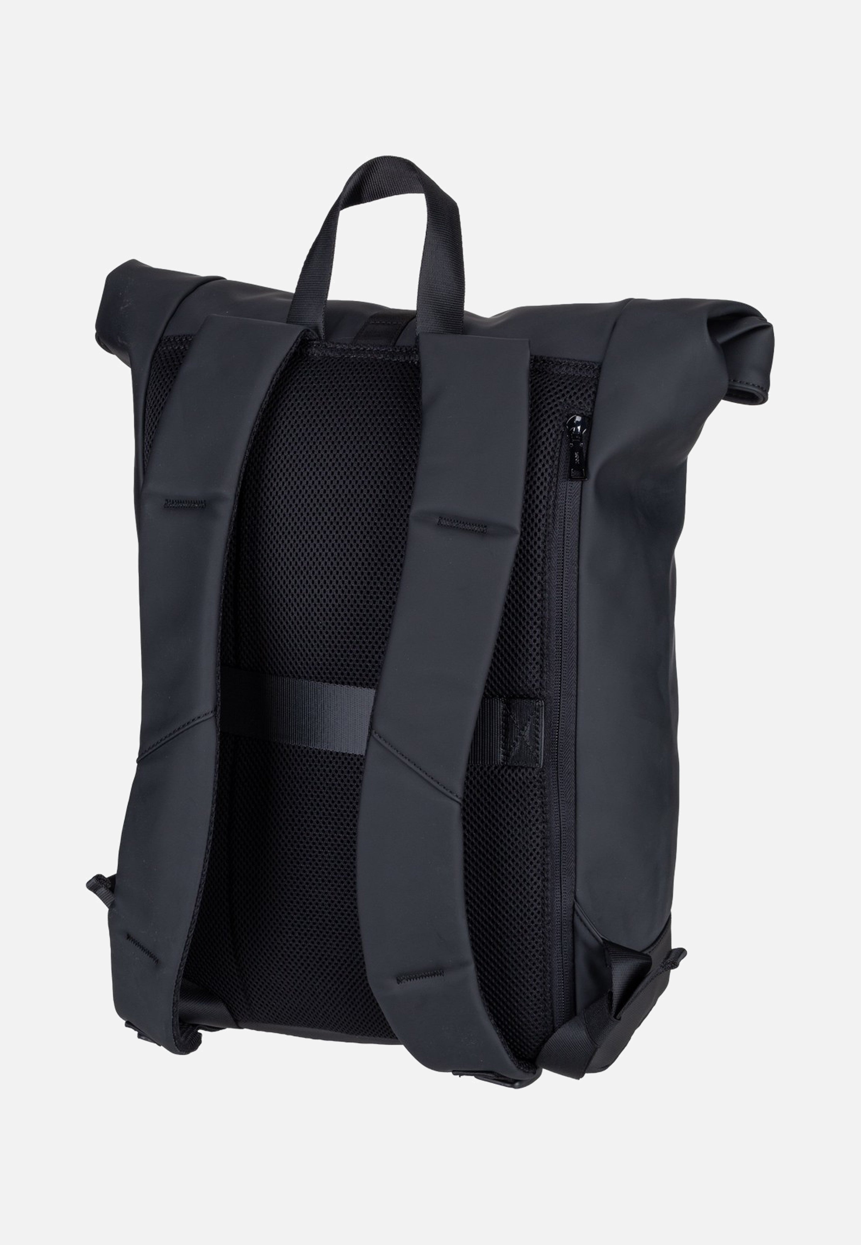 Joop Lanciano Otis LVF Black Rolltop Backpack