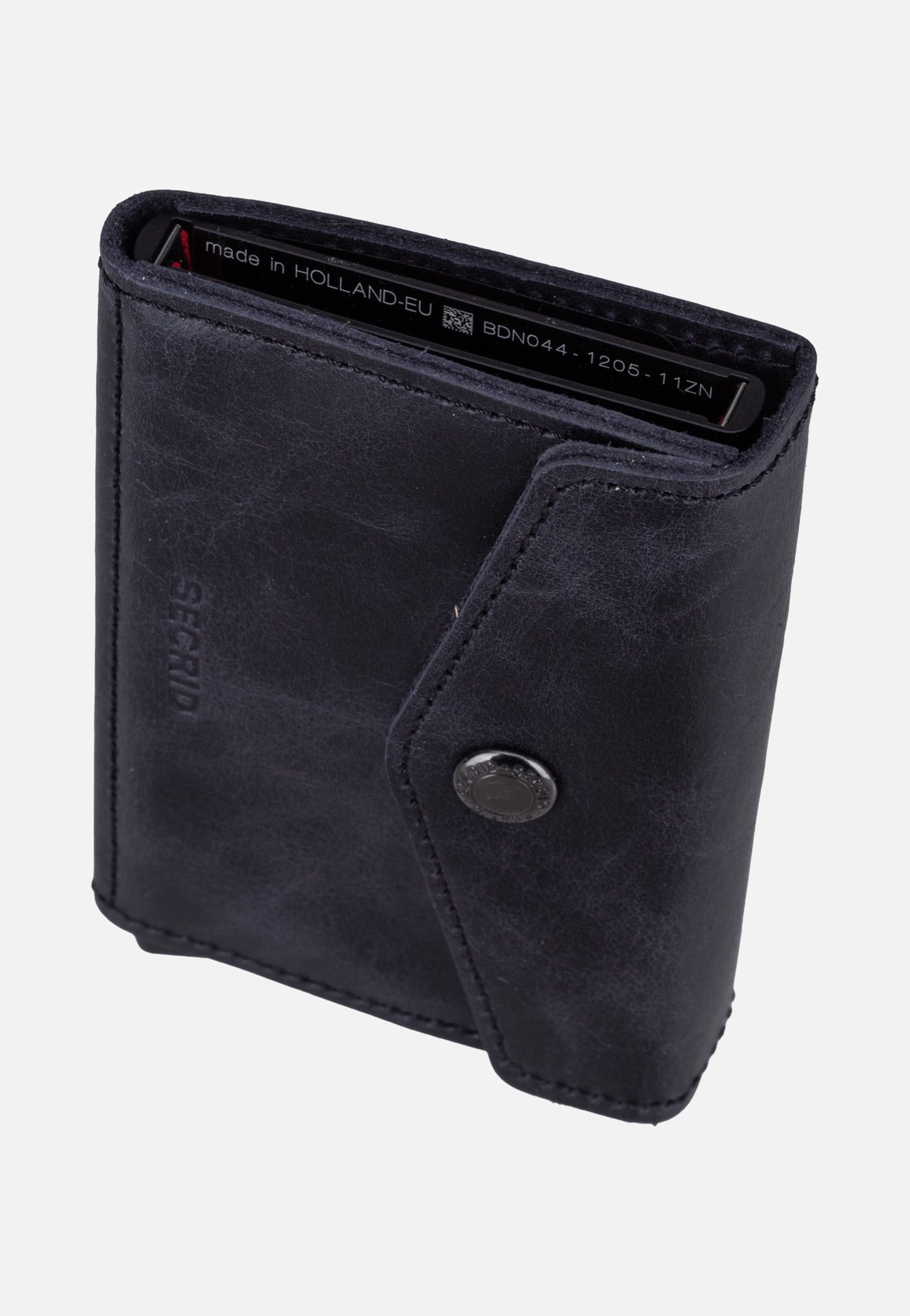 Secrid Envelope Vintage Black Portemonnaie