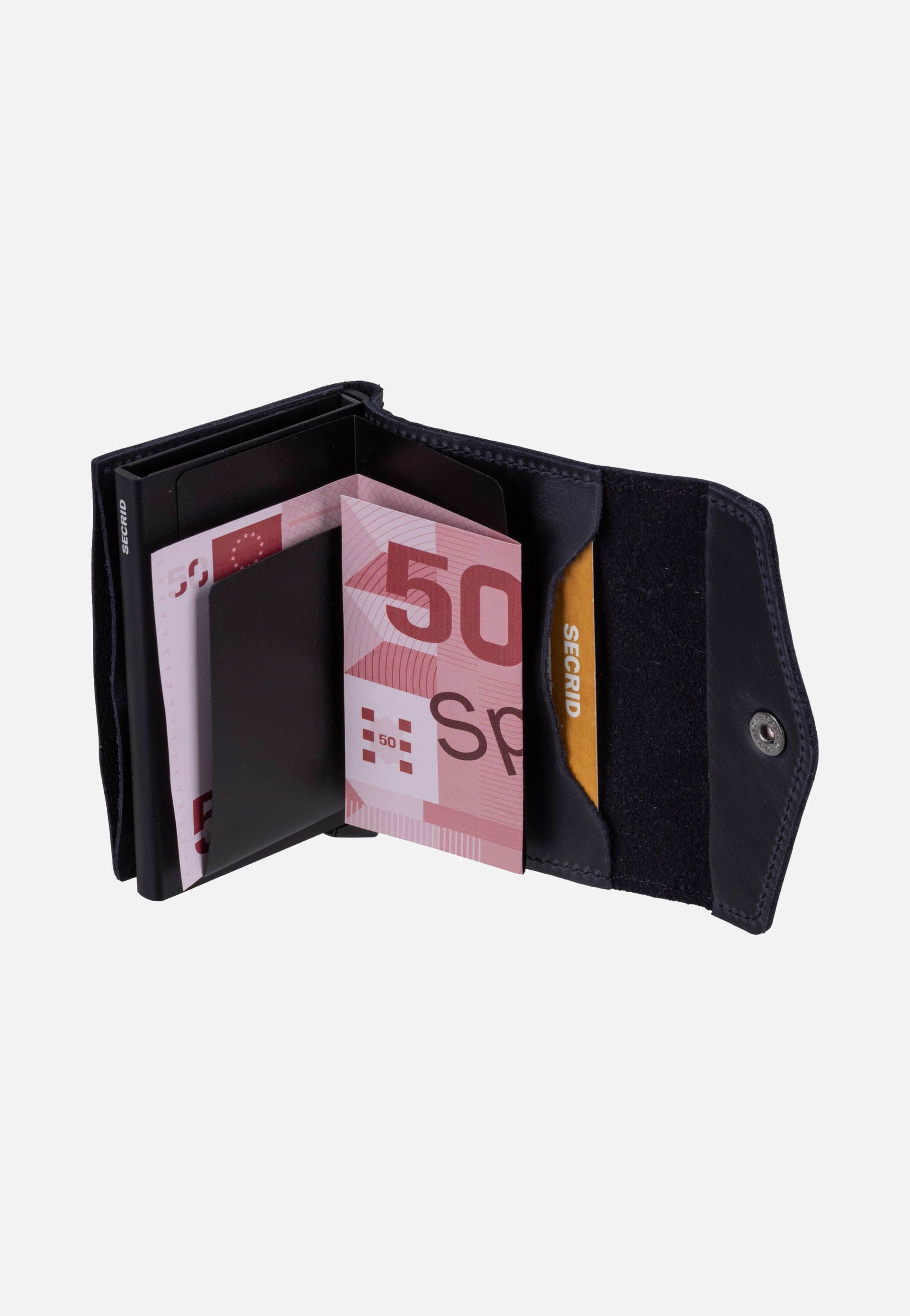 Secrid Envelope Vintage Black Portemonnaie