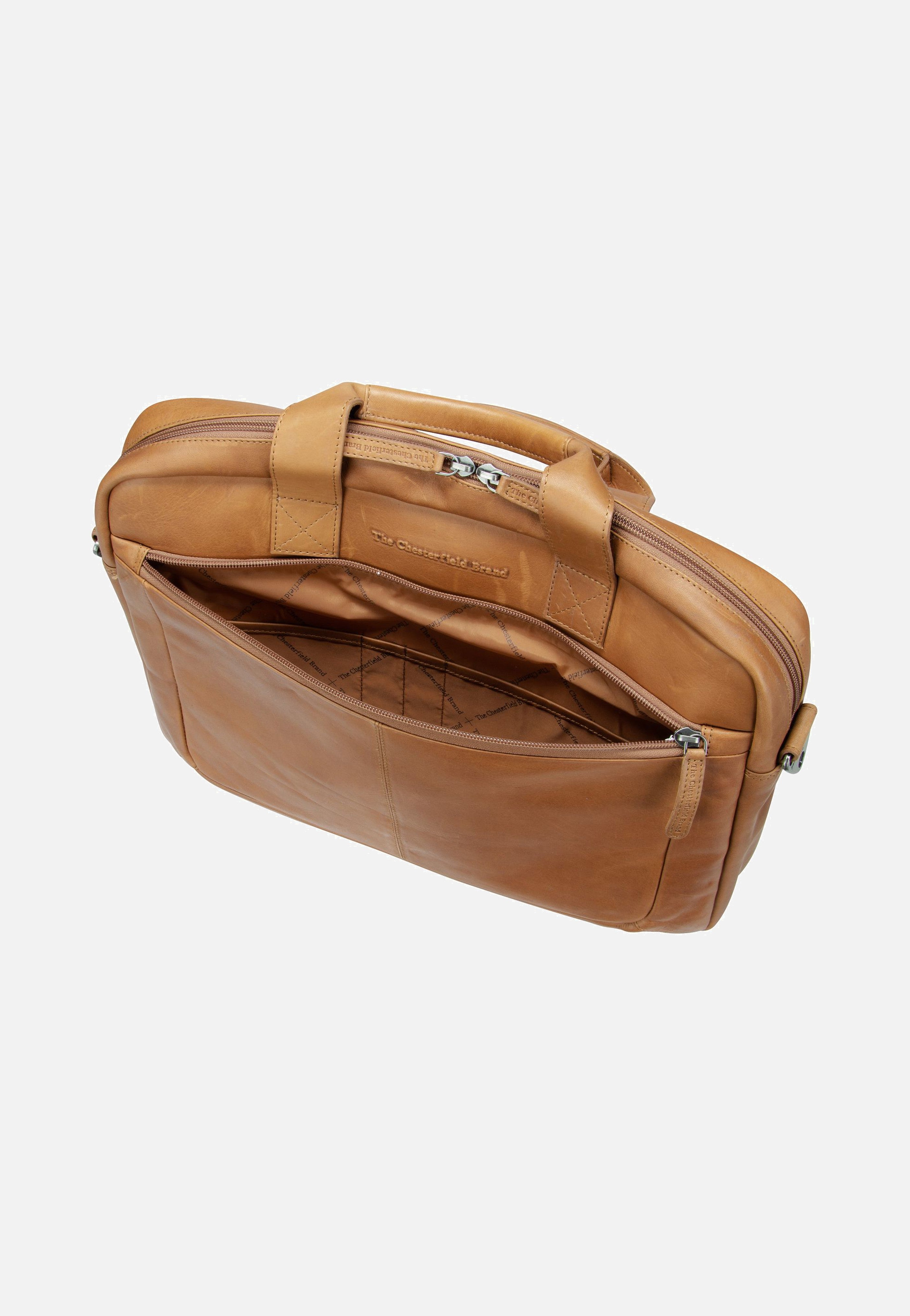 The Chesterfield Brand Calvi 1033 Cognac Aktentasche