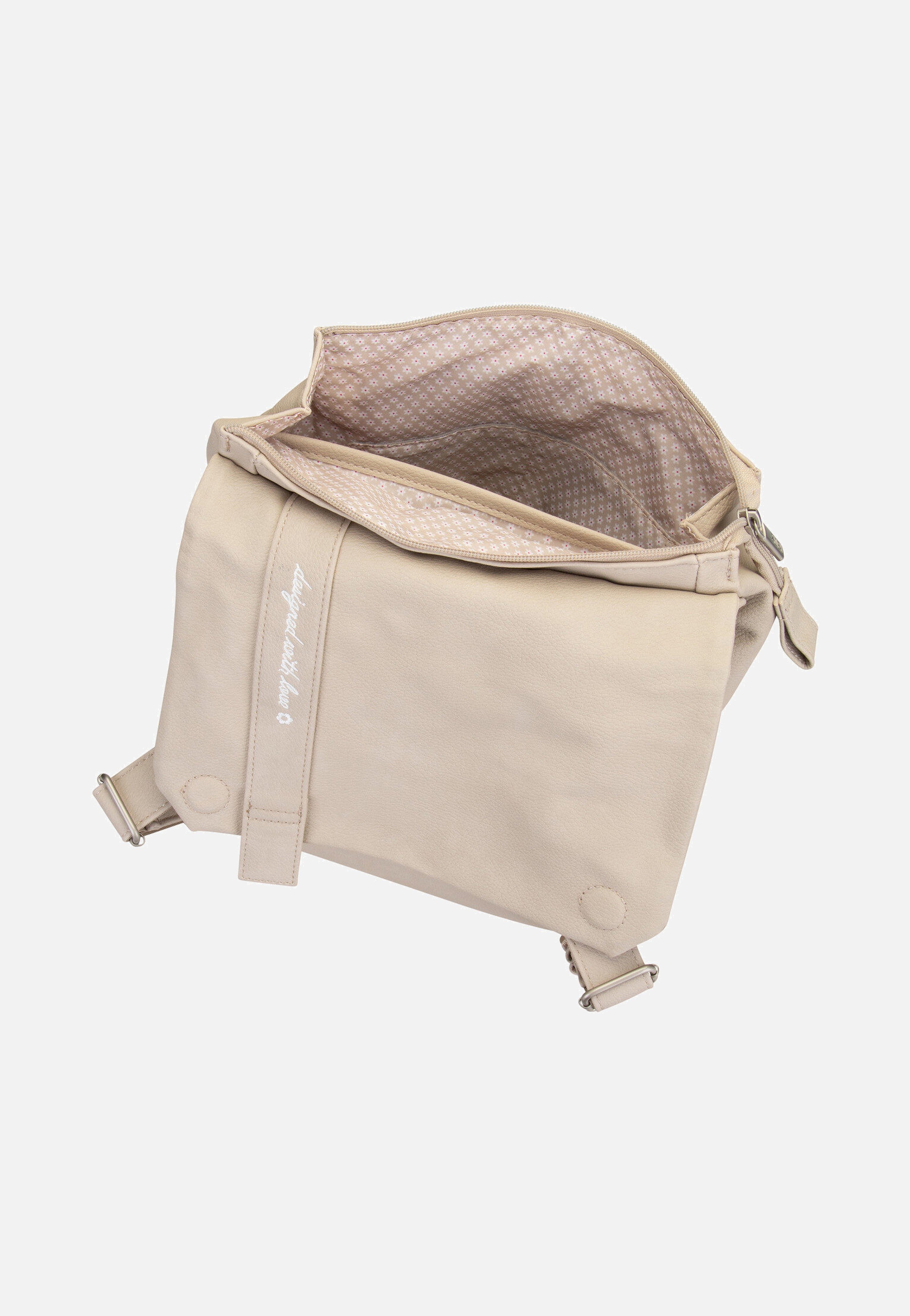 zwei Mademoiselle MR13 Nubuk/Linen Rucksack