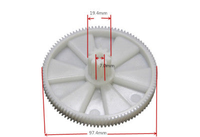 Kenwood ingranaggio ruota grande tritacarne Pro 1500 1600 MG480 MG510 PG520 MG300