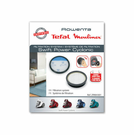Rowenta filtri HEPA aspirapolvere Swift Power Cyclonic RO29 RO2913 RO2933 RO298