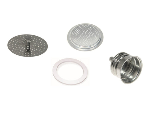 Delonghi kit trasformazione da capsule perle a caffè polvere moka Alicia EMK2C O