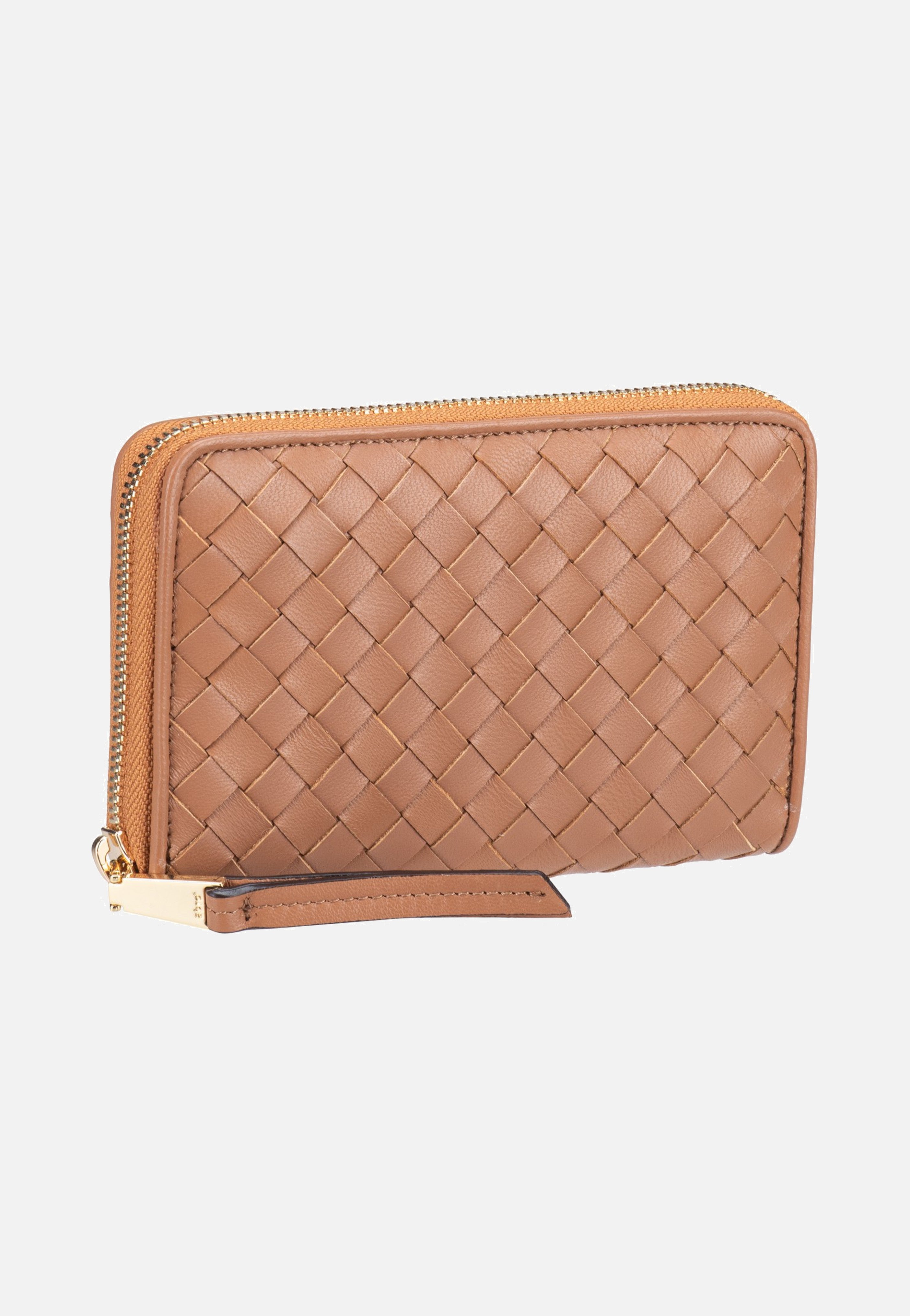 abro Piuma Weaving Wallet Cuoio Portemonnaie
