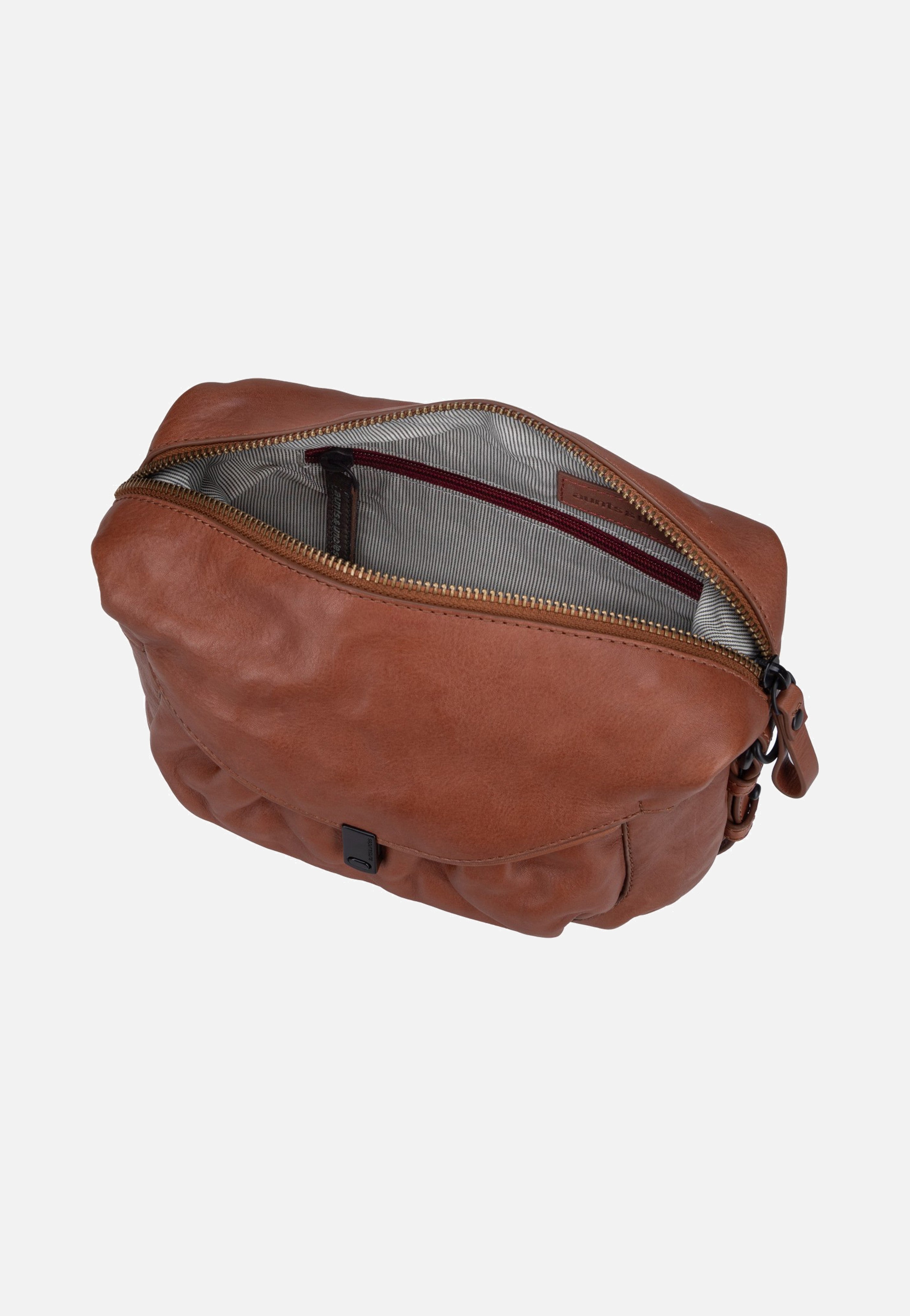 aunts & uncles Mrs. Cannoli Caramel Crossbody Bag