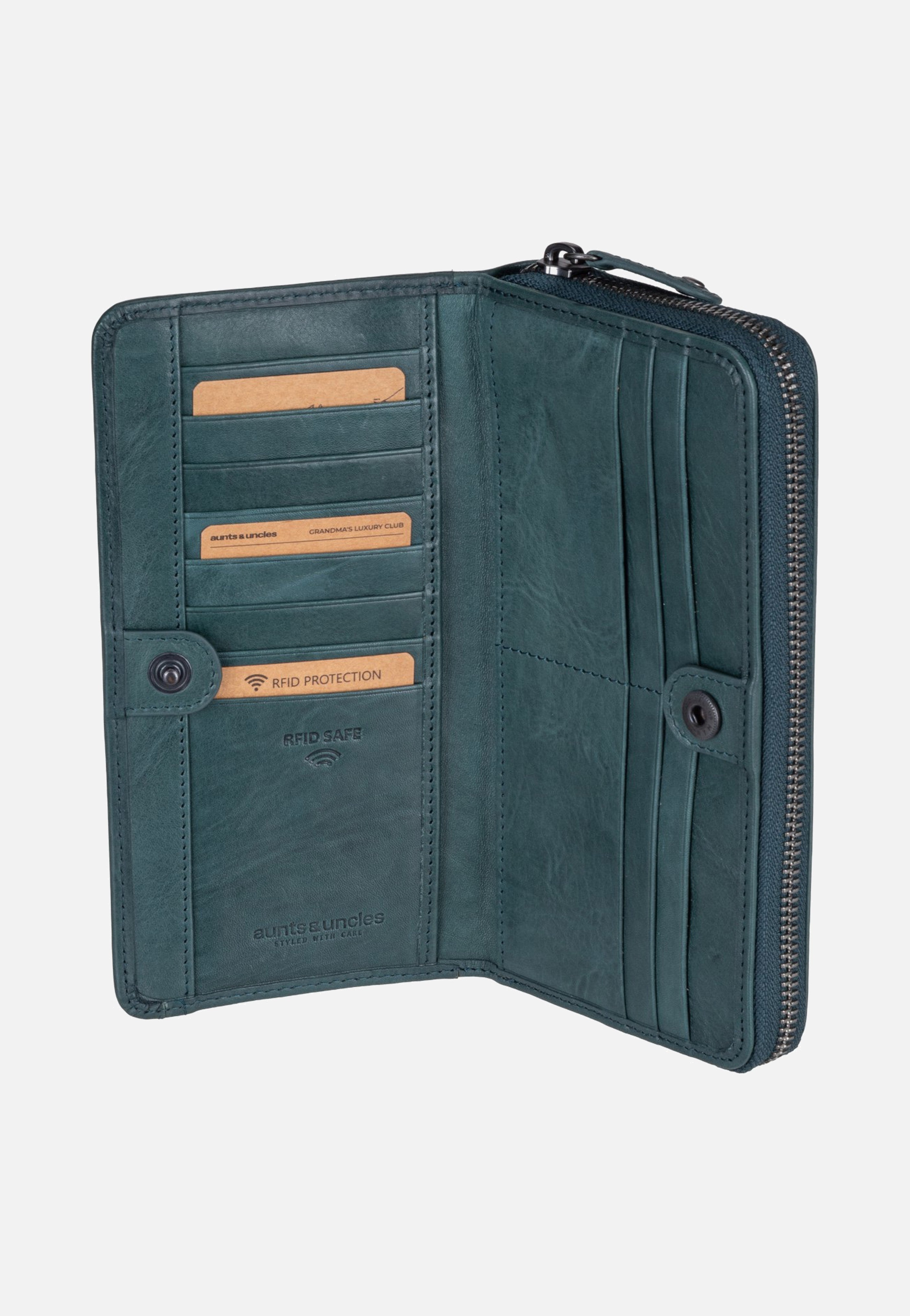 aunts & uncles Tilda Green Jewel Wallet