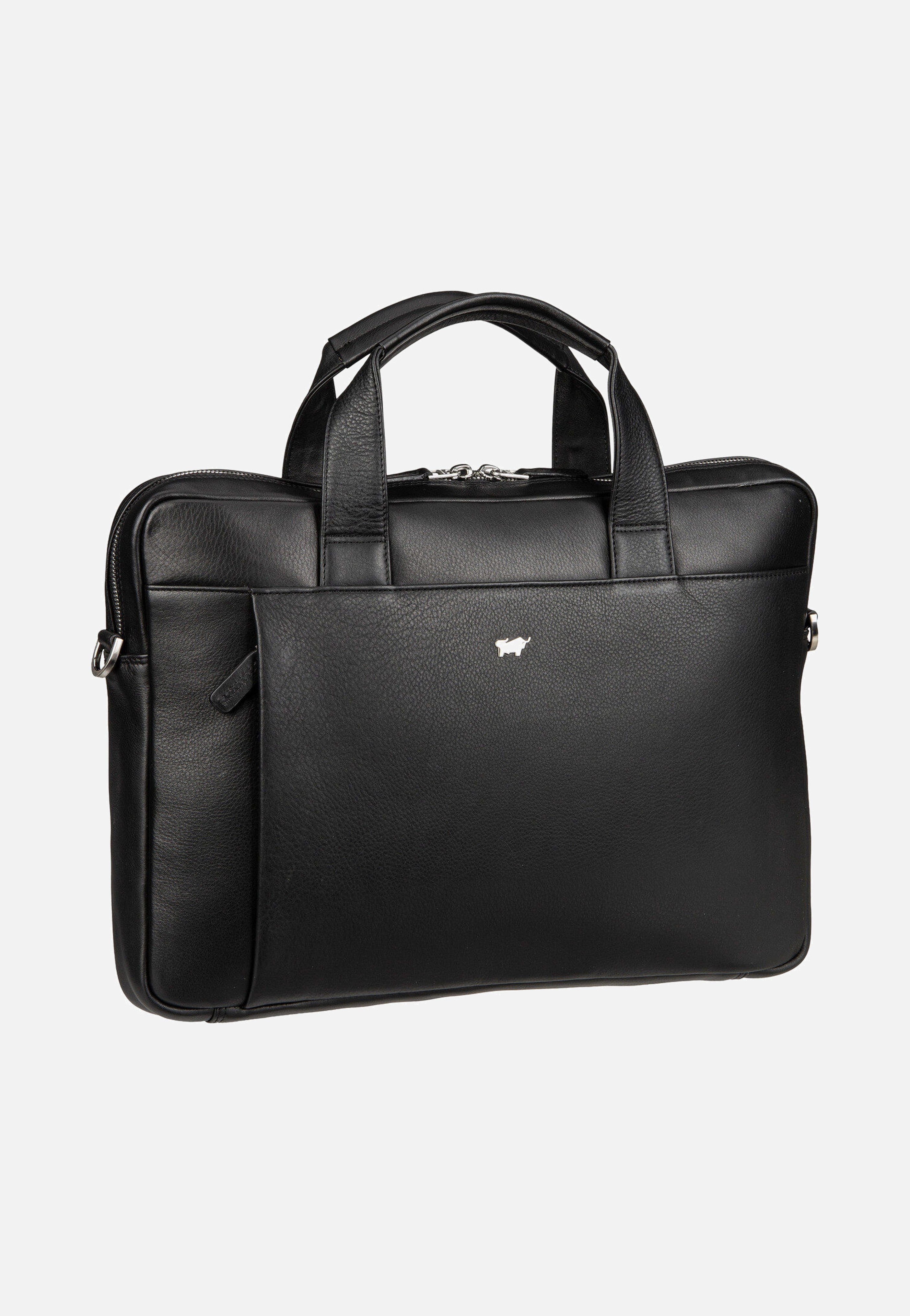 Braun Büffel GOLF 3.0 Business Bag M 90672 Schwarz Aktentasche