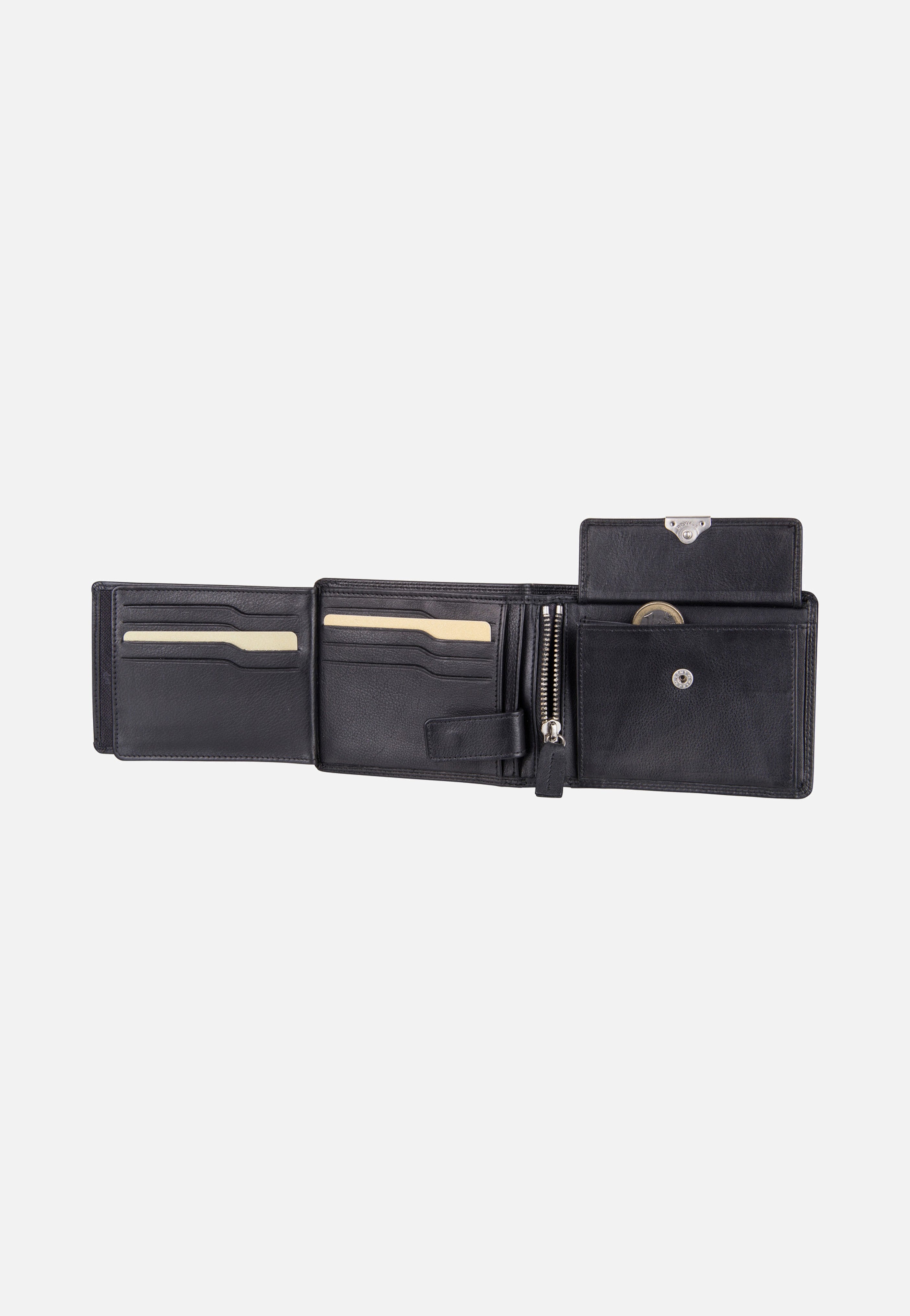 Braun Büffel Golf Edition 90335 Schwarz Portemonnaie