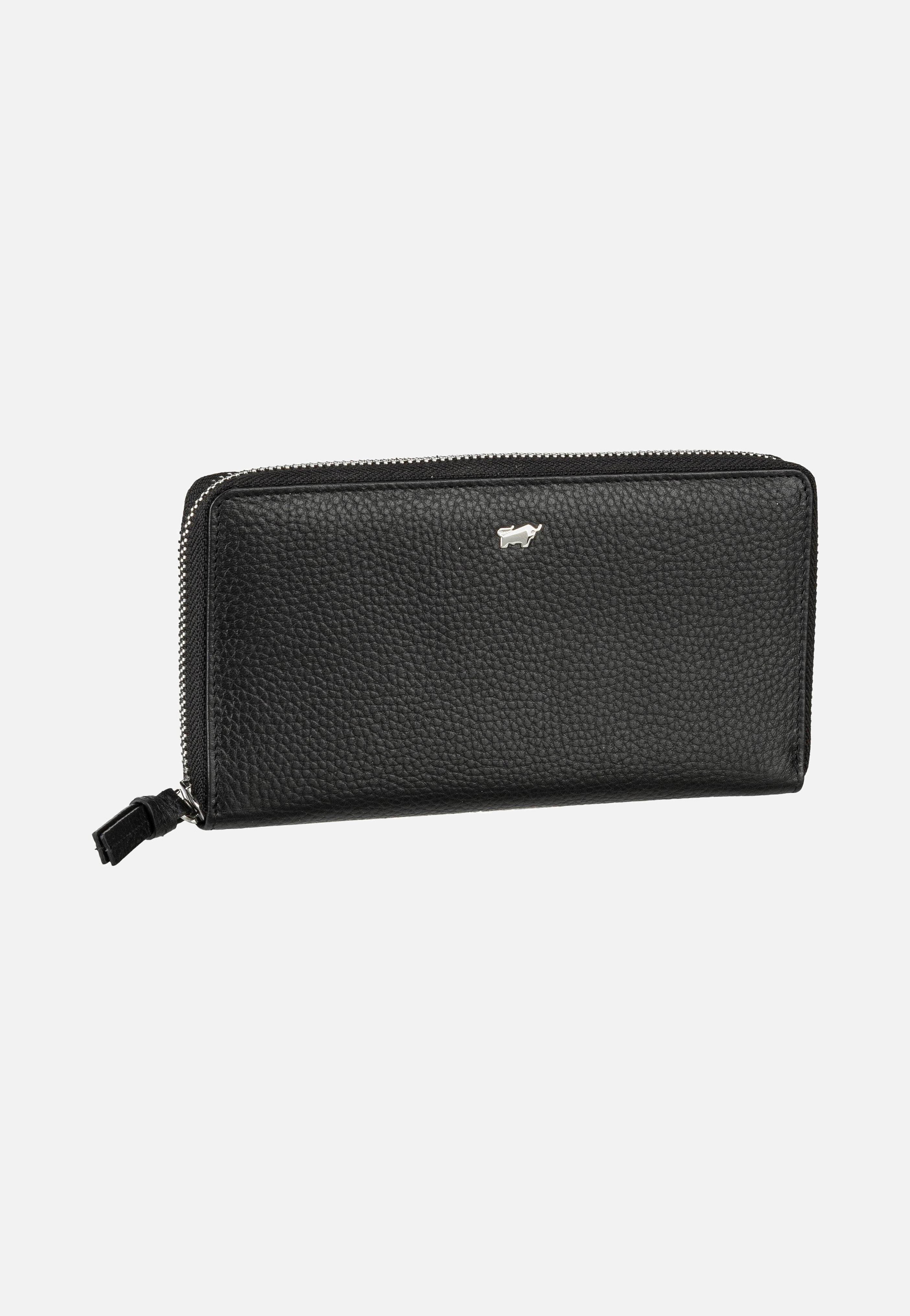 Braun Büffel Hanna Zip-Around 16Cs Schwarz Portemonnaie