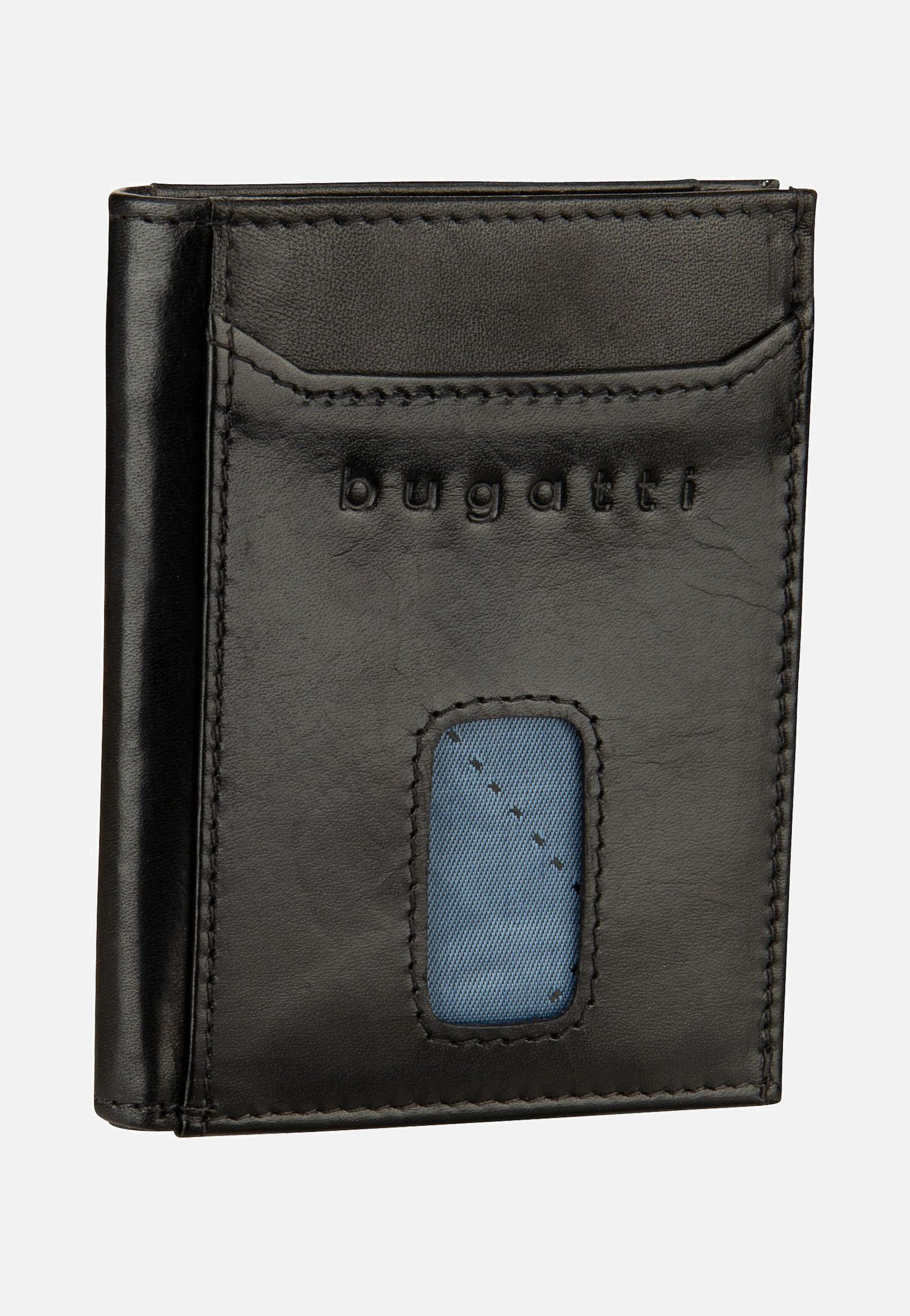 Bugatti Secure Slim Mini Special 1480R Schwarz Portemonnaie