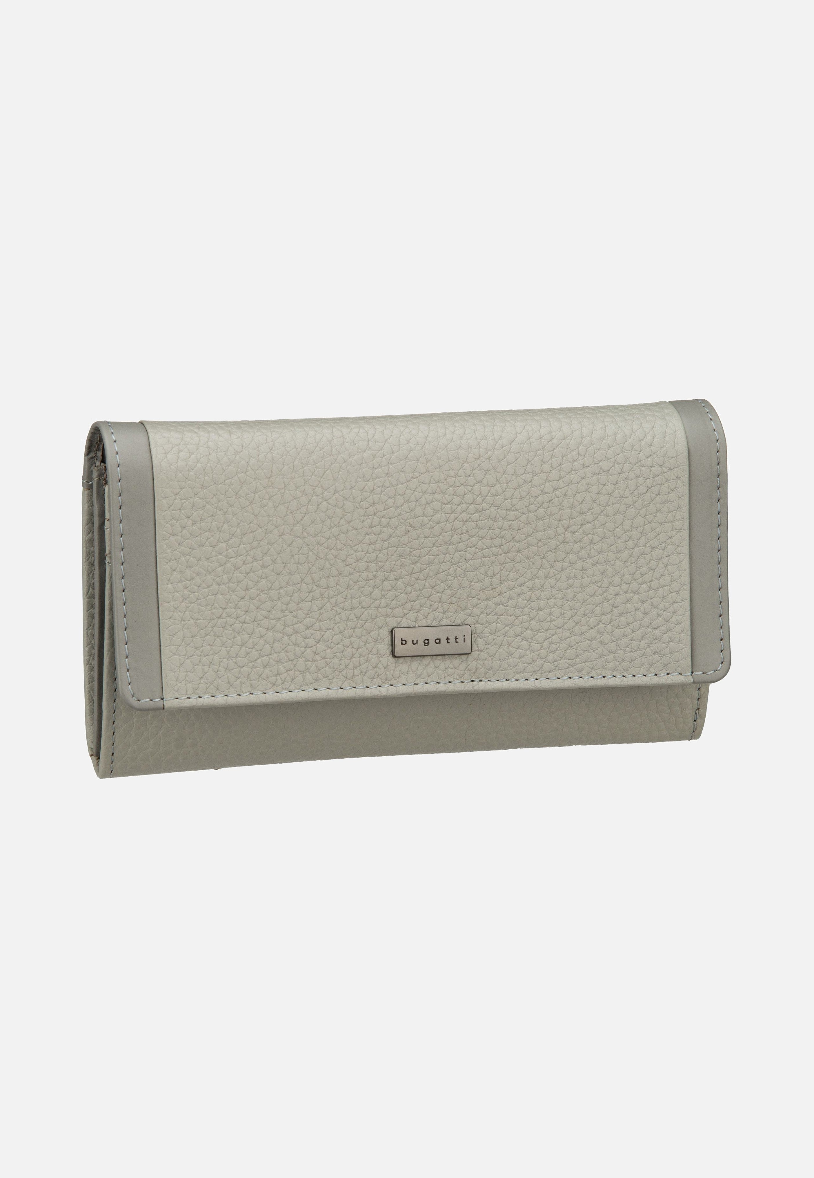 Bugatti Sina Ladies Long With Flap Hellgrau Portemonnaie