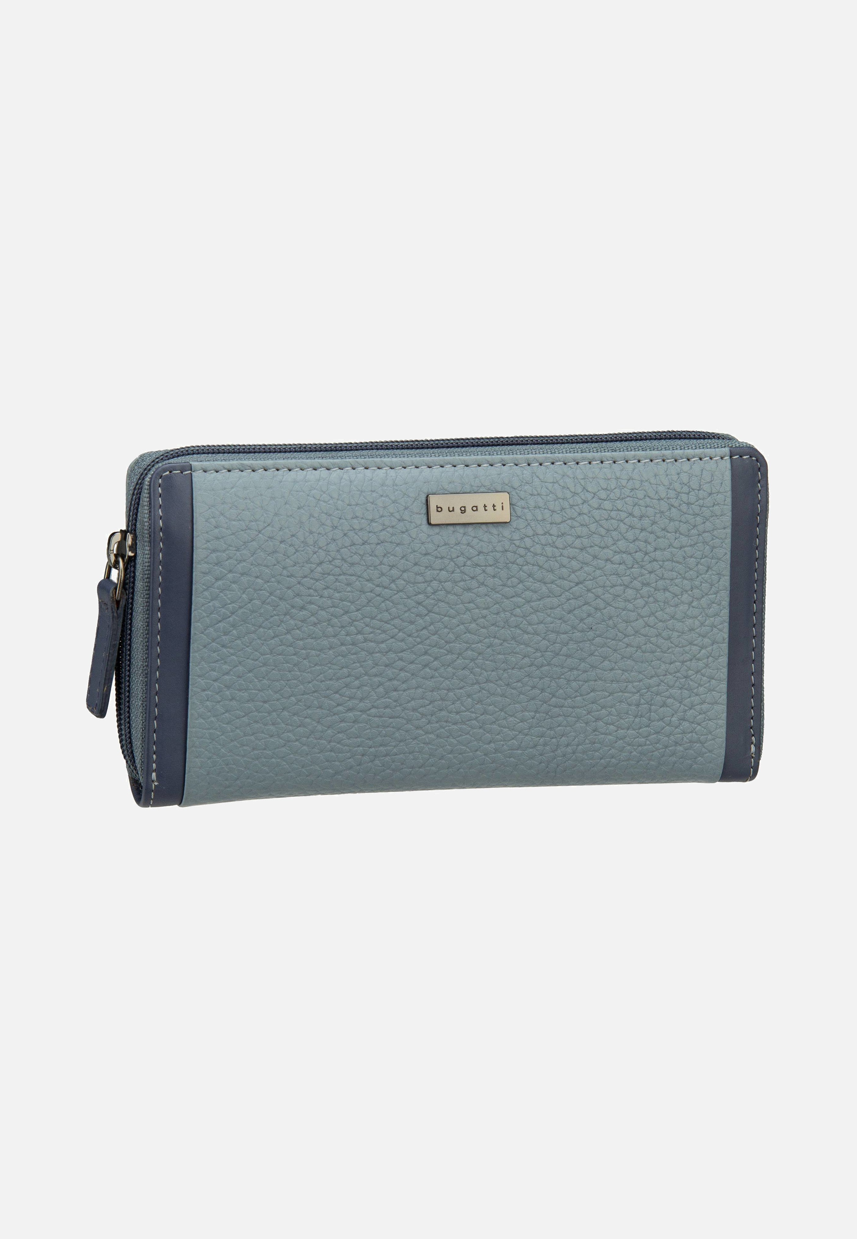 Bugatti Sina Ladies Long Zip Denim Portemonnaie