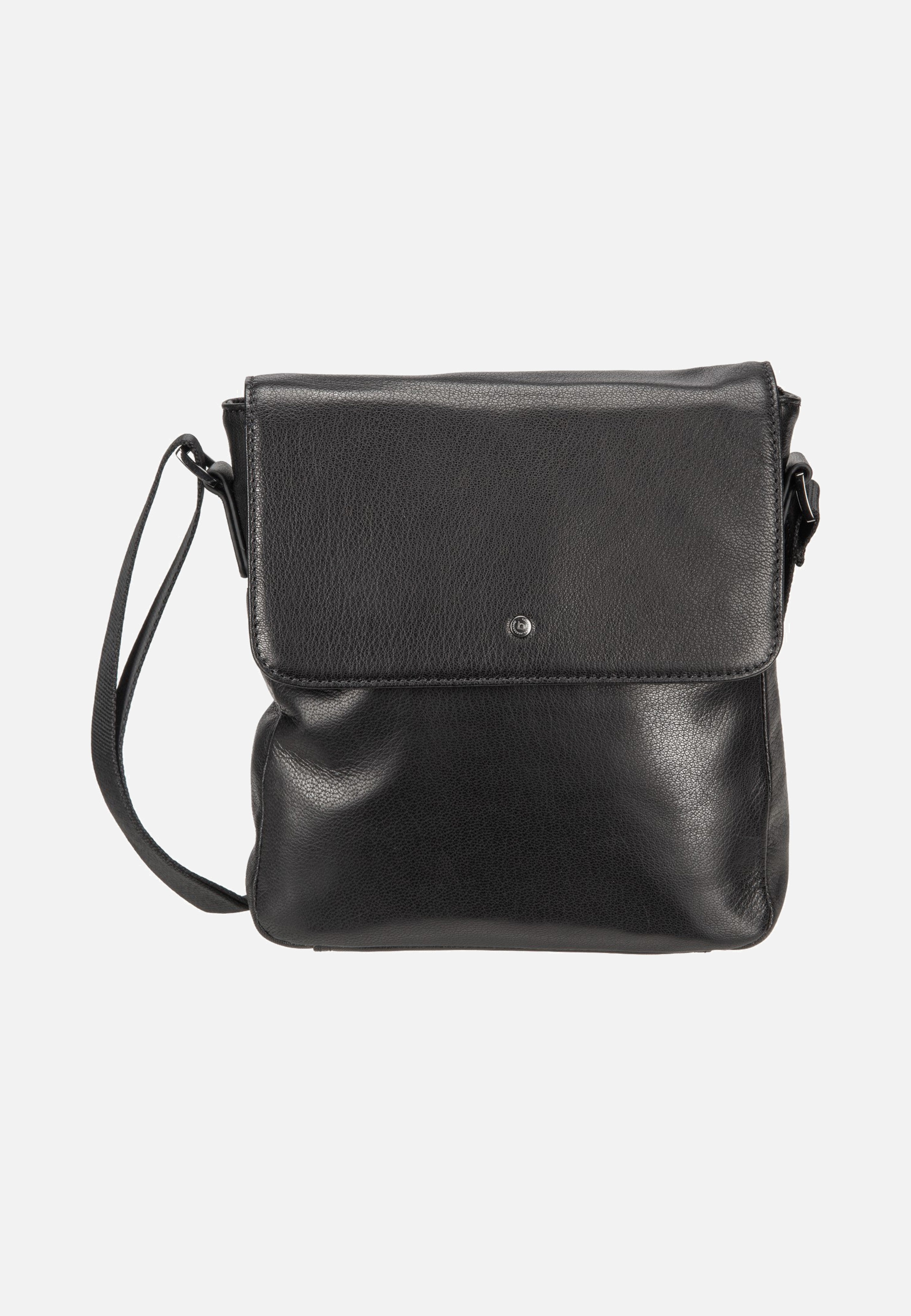 Bugatti Black Magic Shoulder Bag With Flap Black Schultertasche