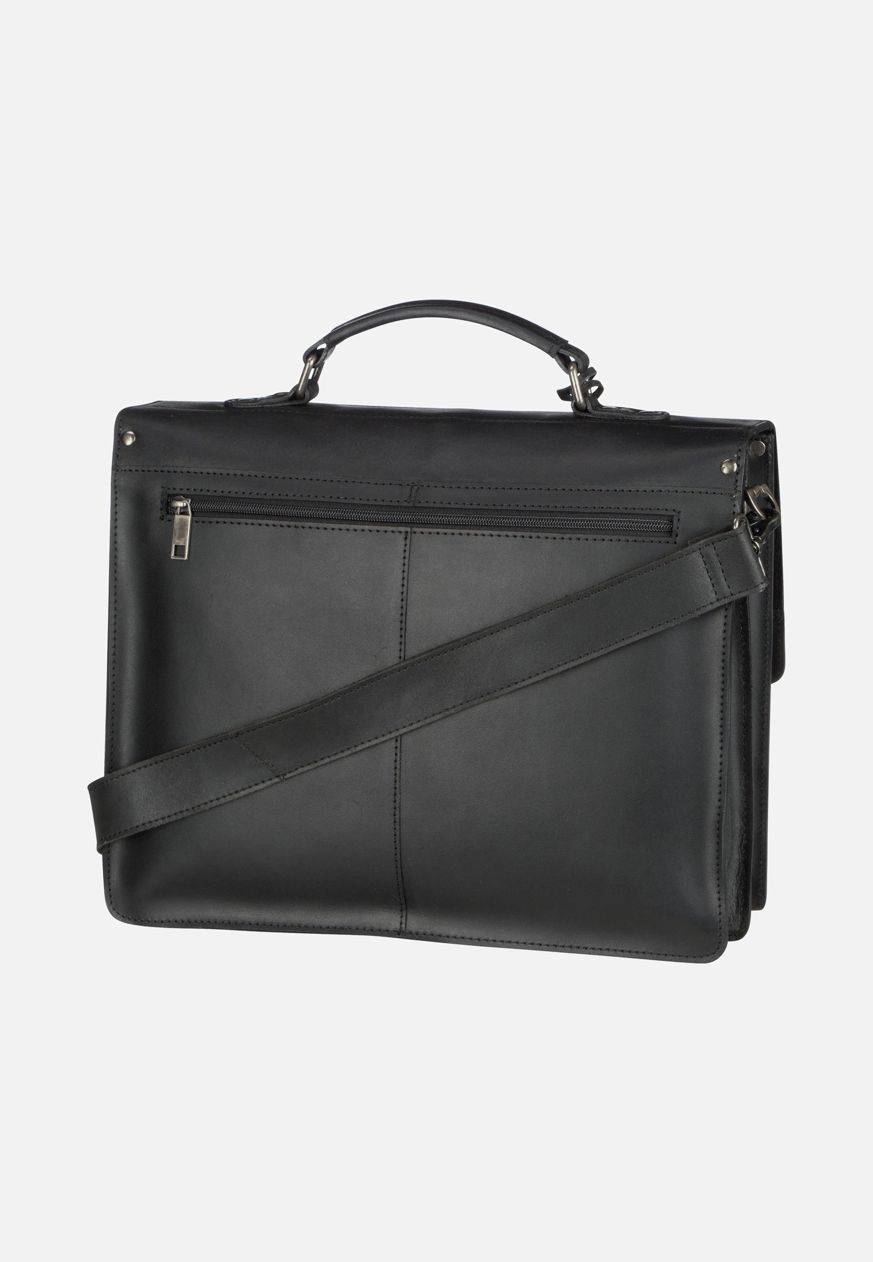 Burkely Vintage Scott Briefcase 6378 Black Aktentasche