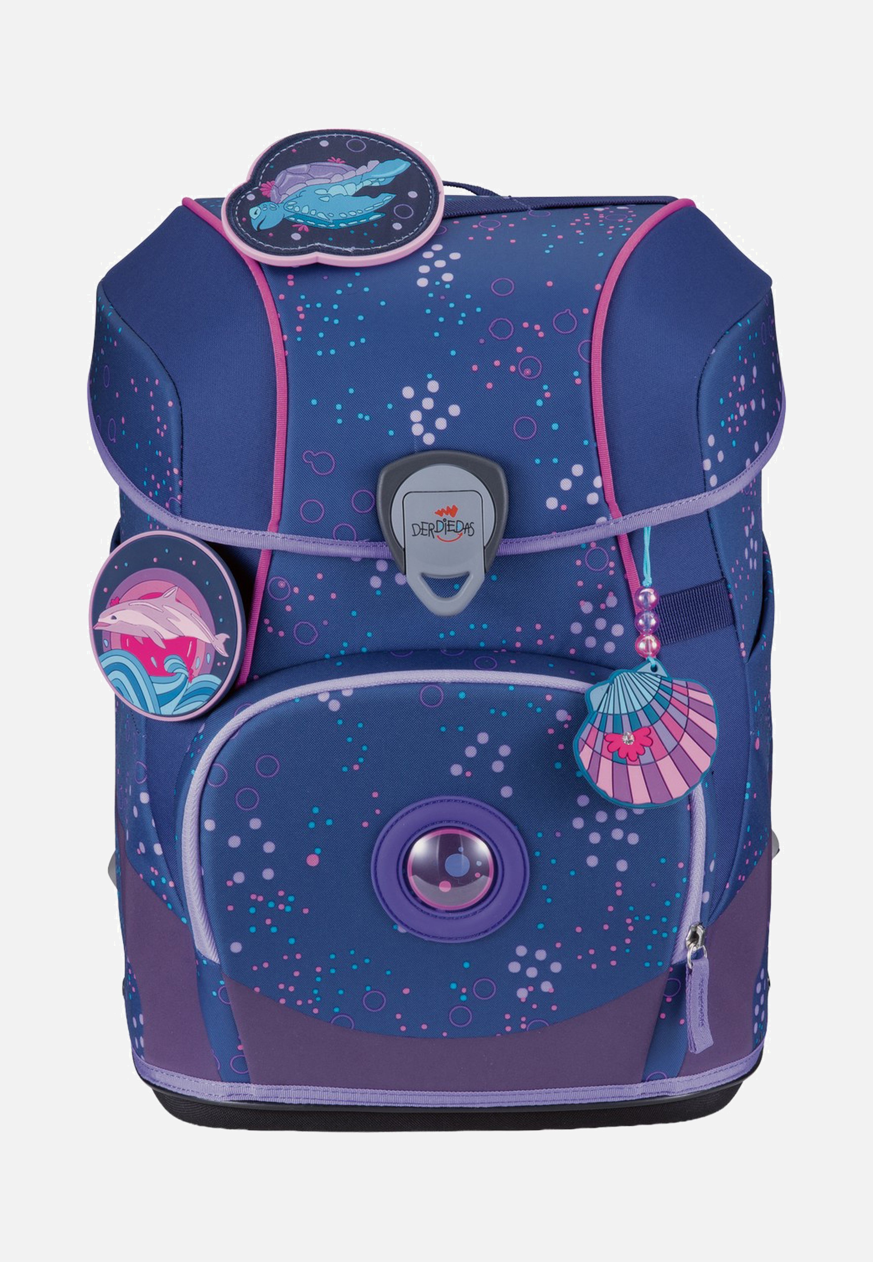 DerDieDas ErgoFlex Tiny Set Deep Ocean School Rucksack