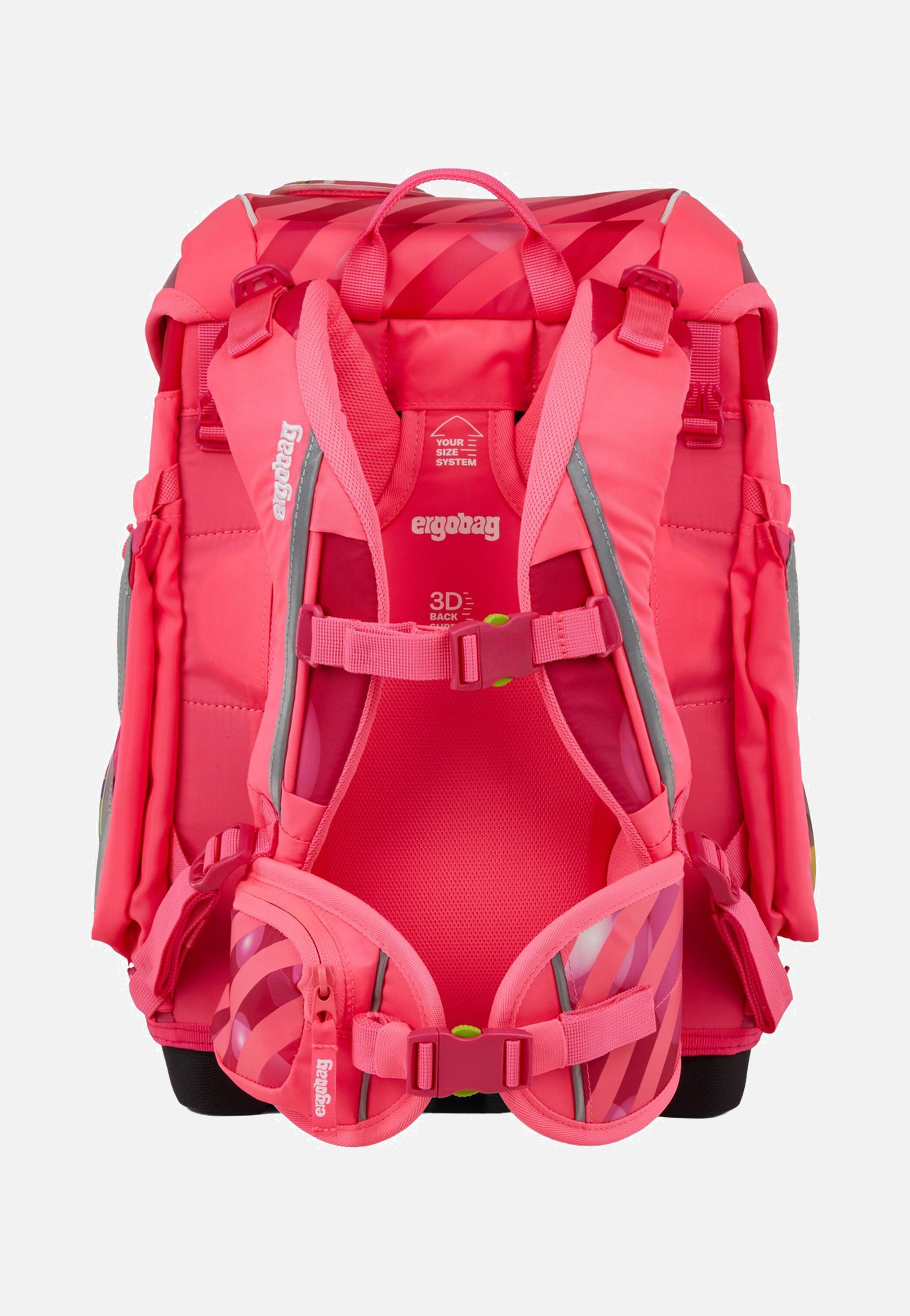 ergobag cubo Set NEO KuntBärbuntes Einhorn School Bag