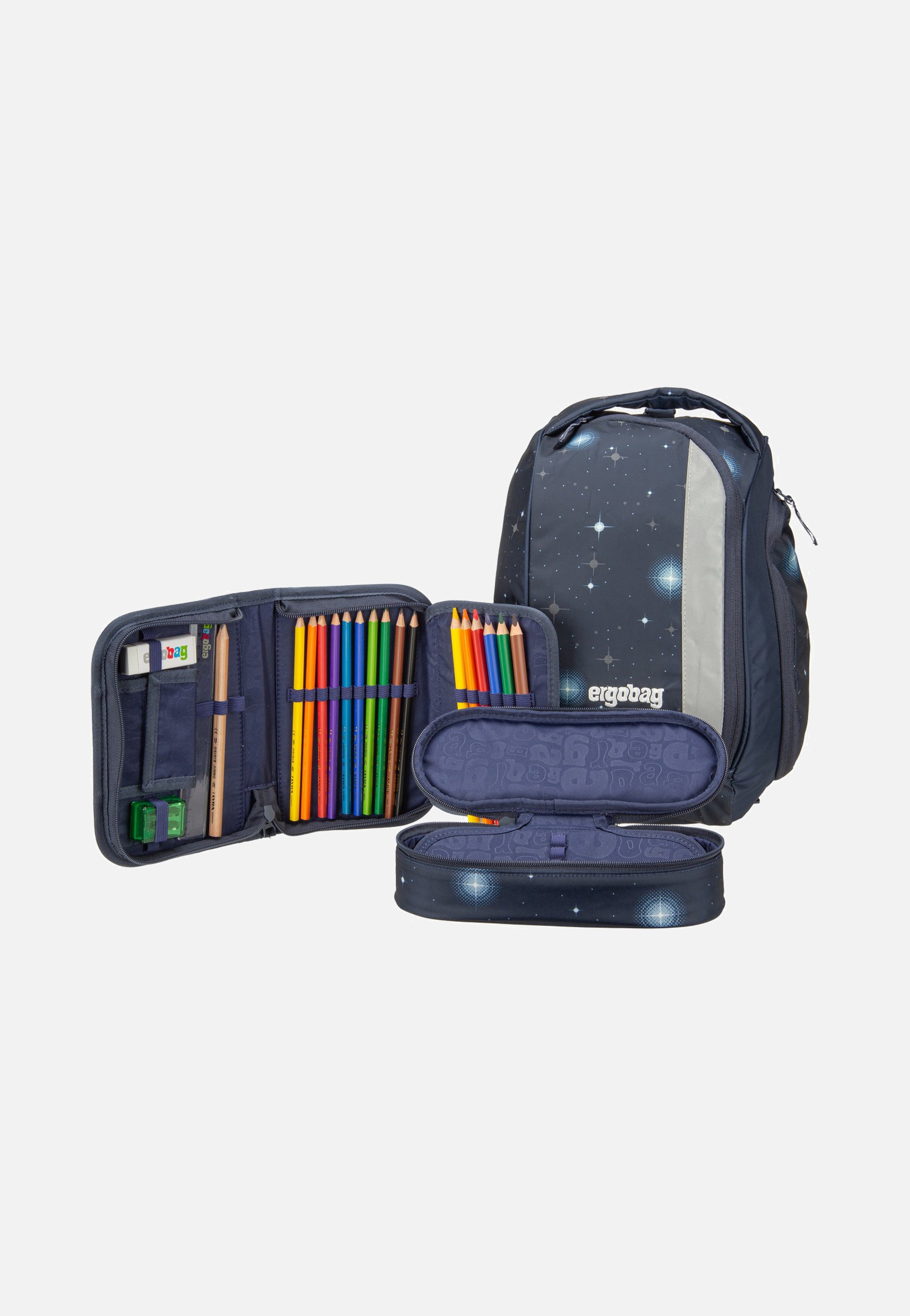 ergobag pack Set GLOW KoBärnikus School Bag