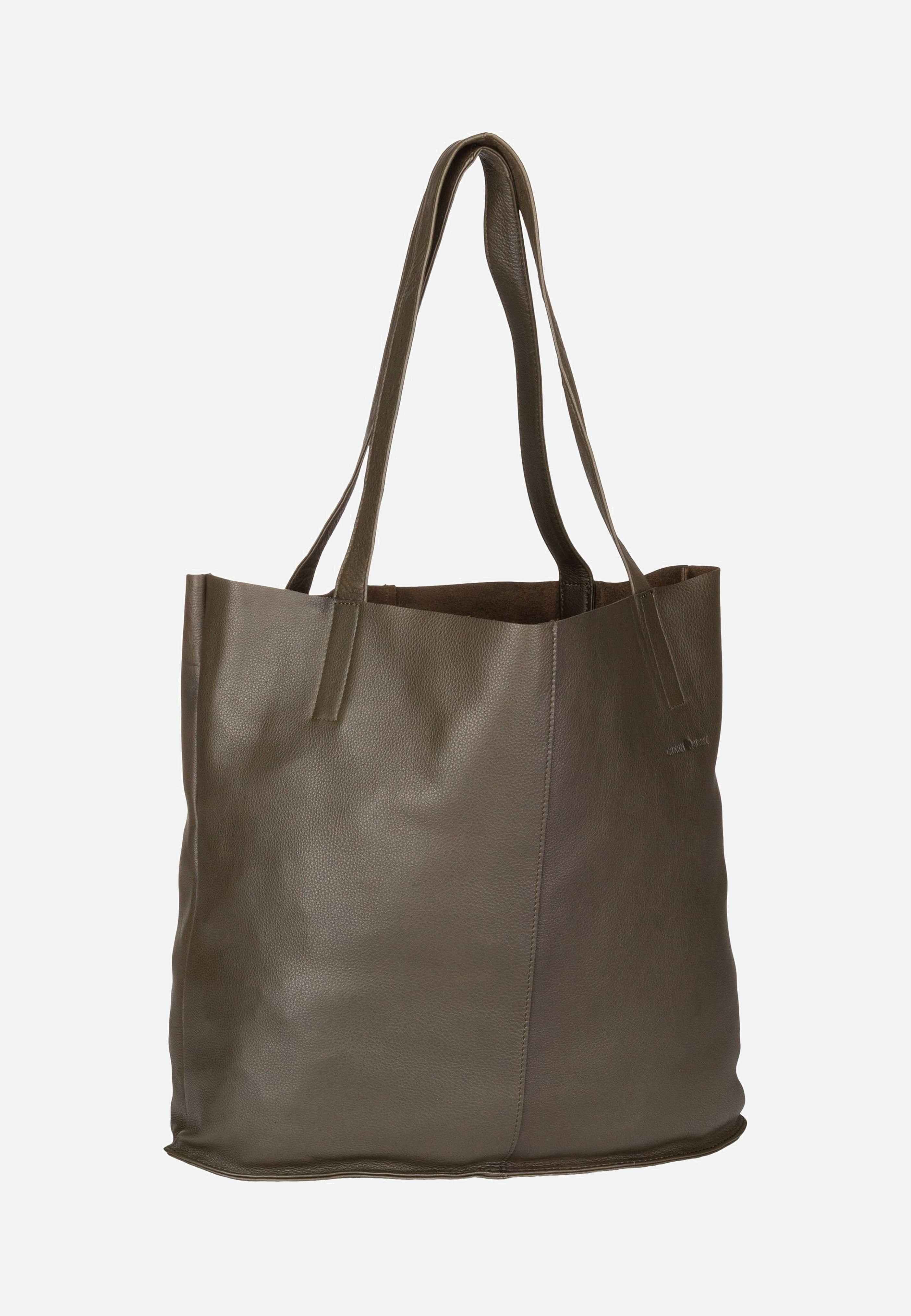 Greenburry Carmen Nappa NR-2 Oliv Shopper