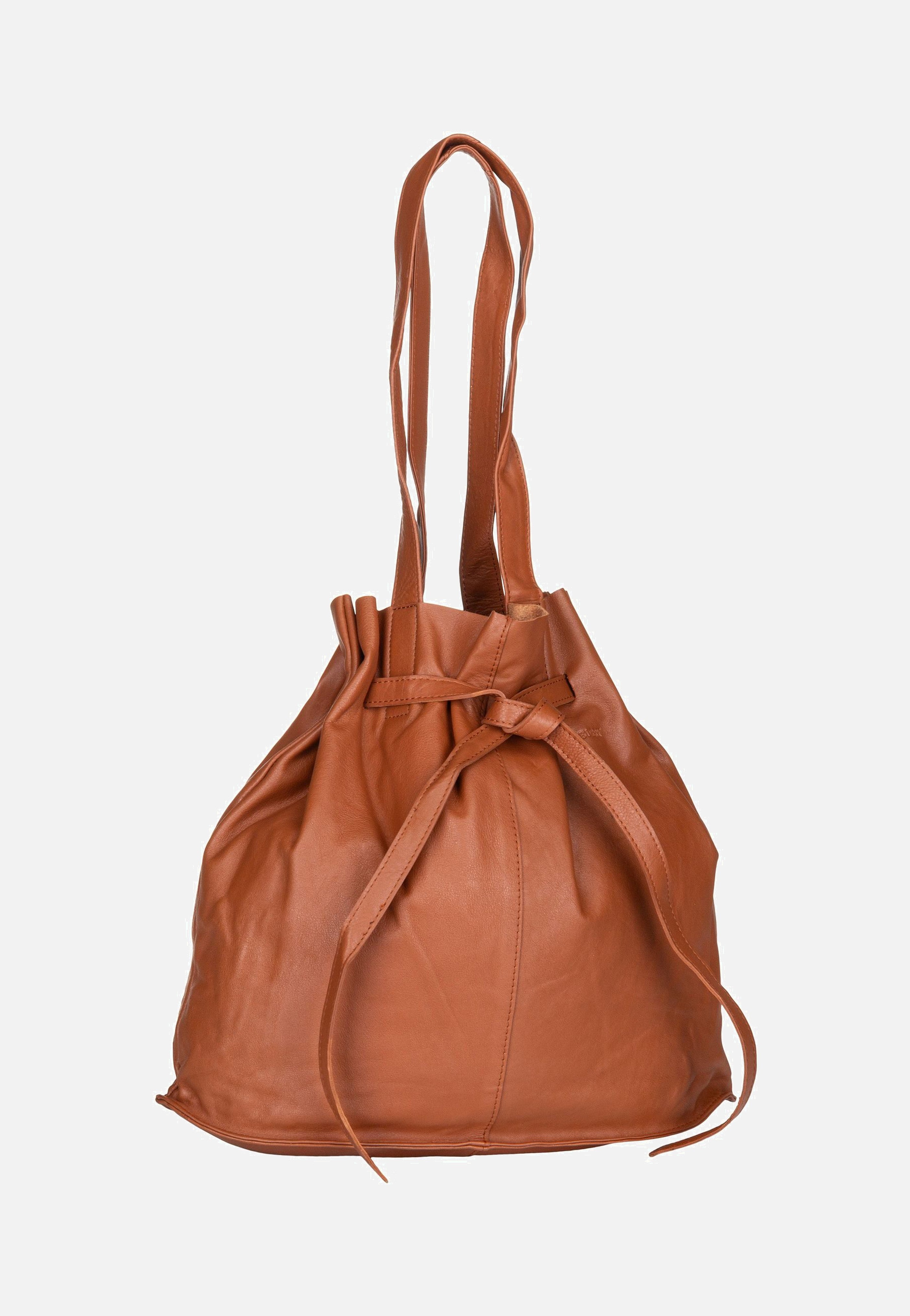 Greenburry Eva Nappa NR-2M Caramel Bucket Bag