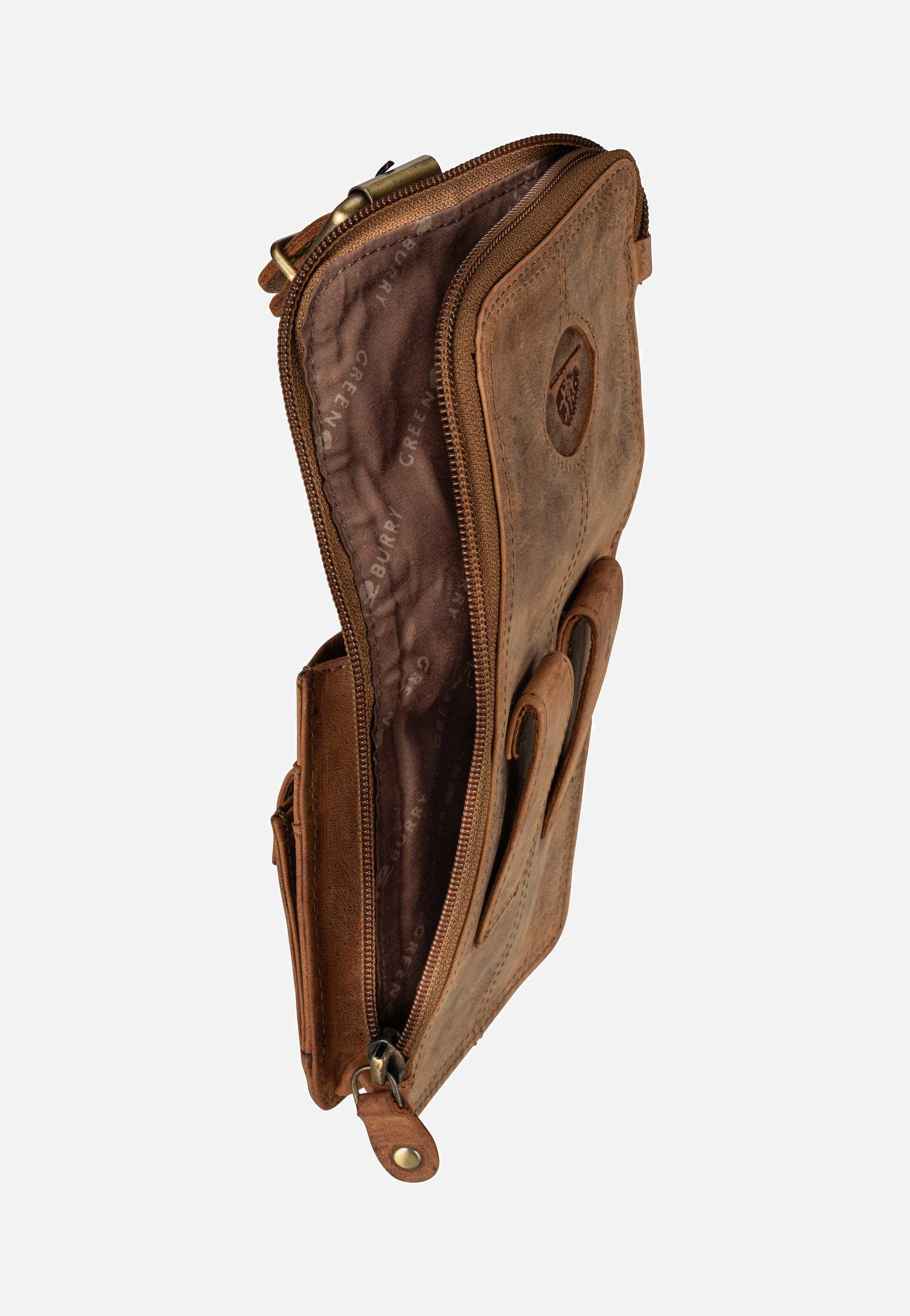 Greenburry Vintage 326 Sattelbraun Bauchtasche