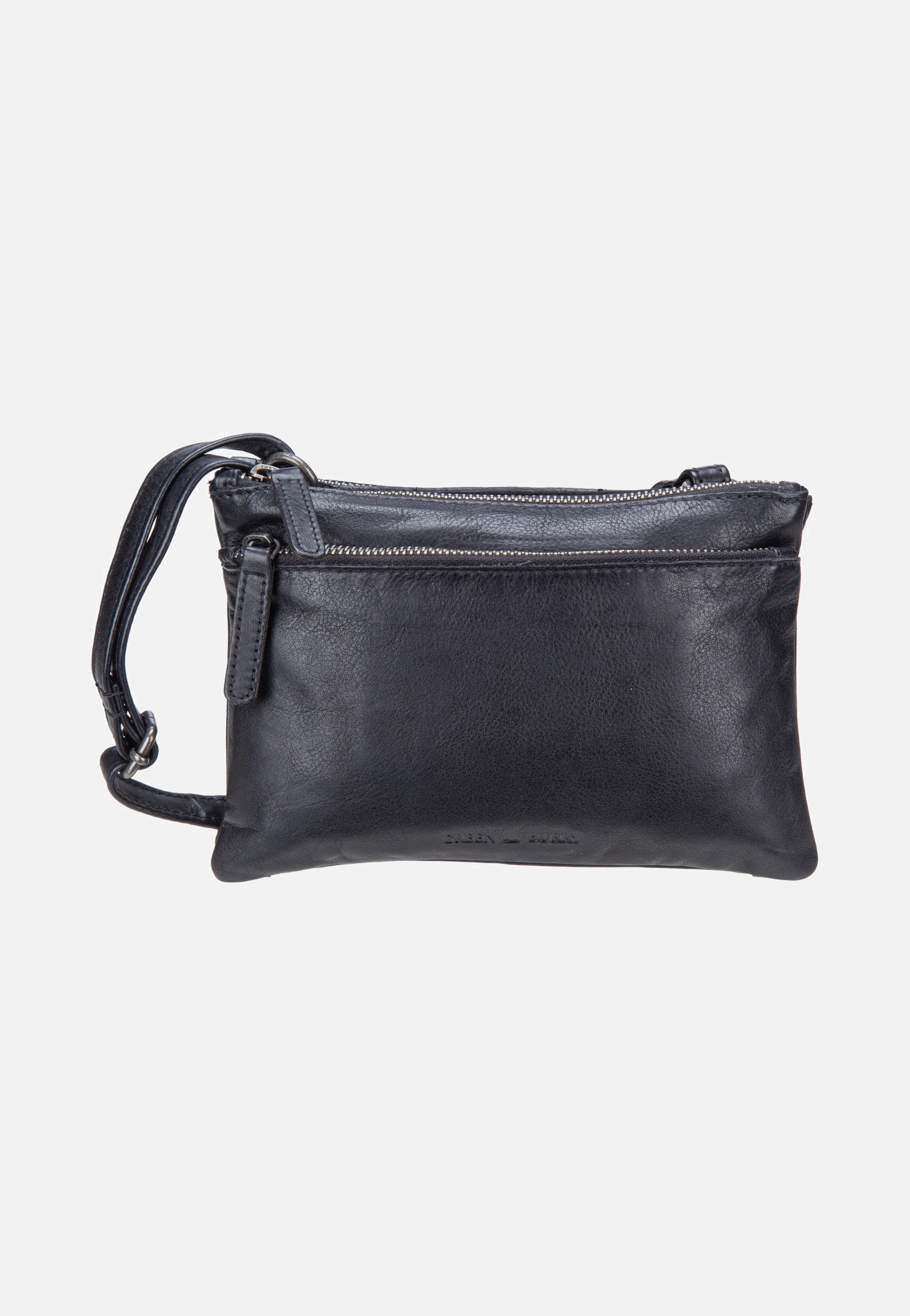Greenburry Colombiana Rv 3 Zip Small Black Umhängetasche