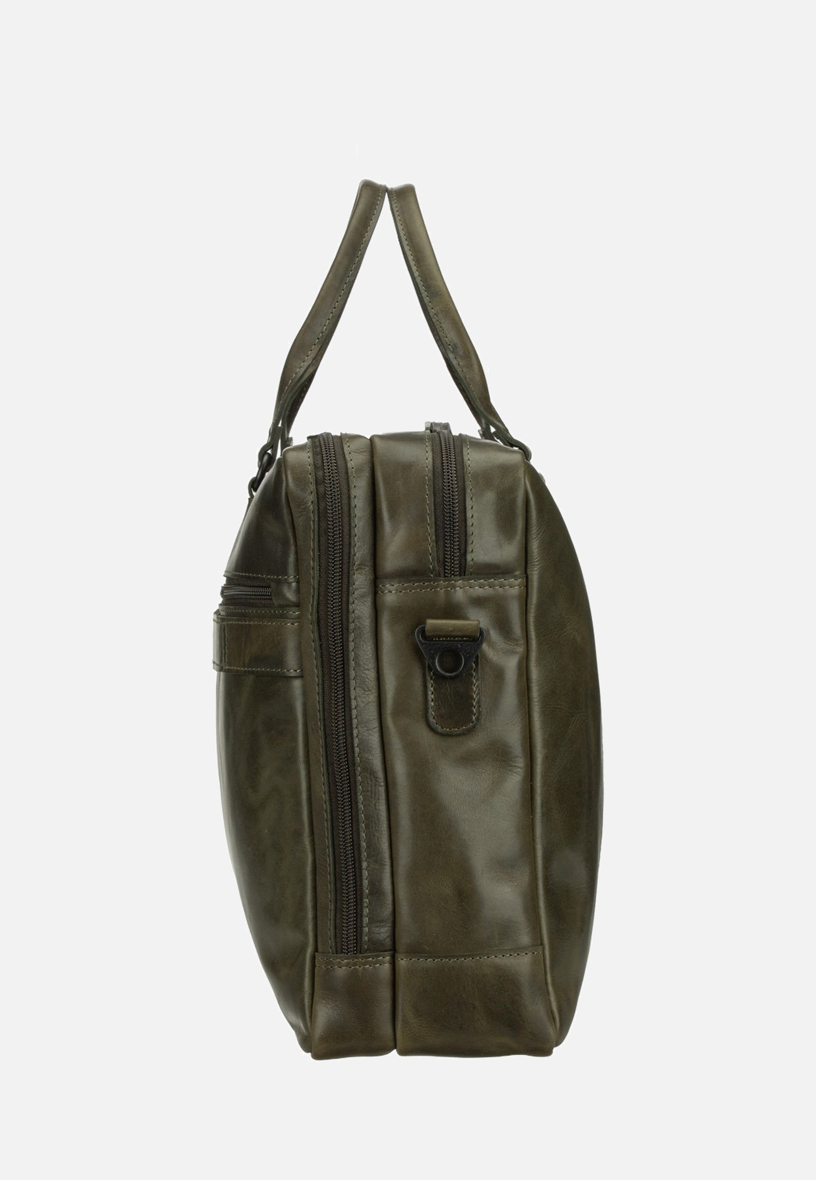 Greenburry Newport Business Tasche British Green Aktentasche