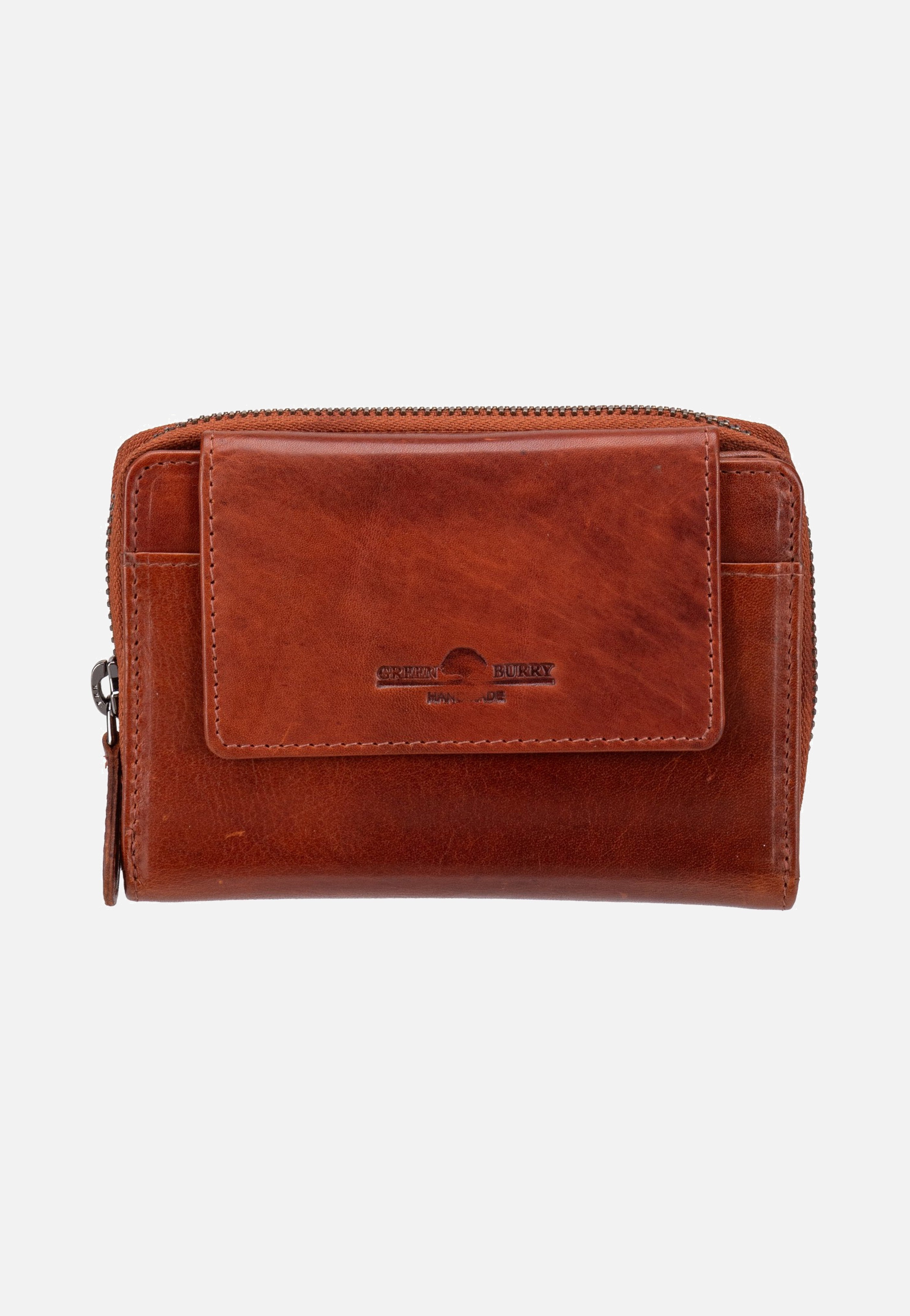 Greenburry Newport Rv-Damenbörse Rfid Caramel Portemonnaie