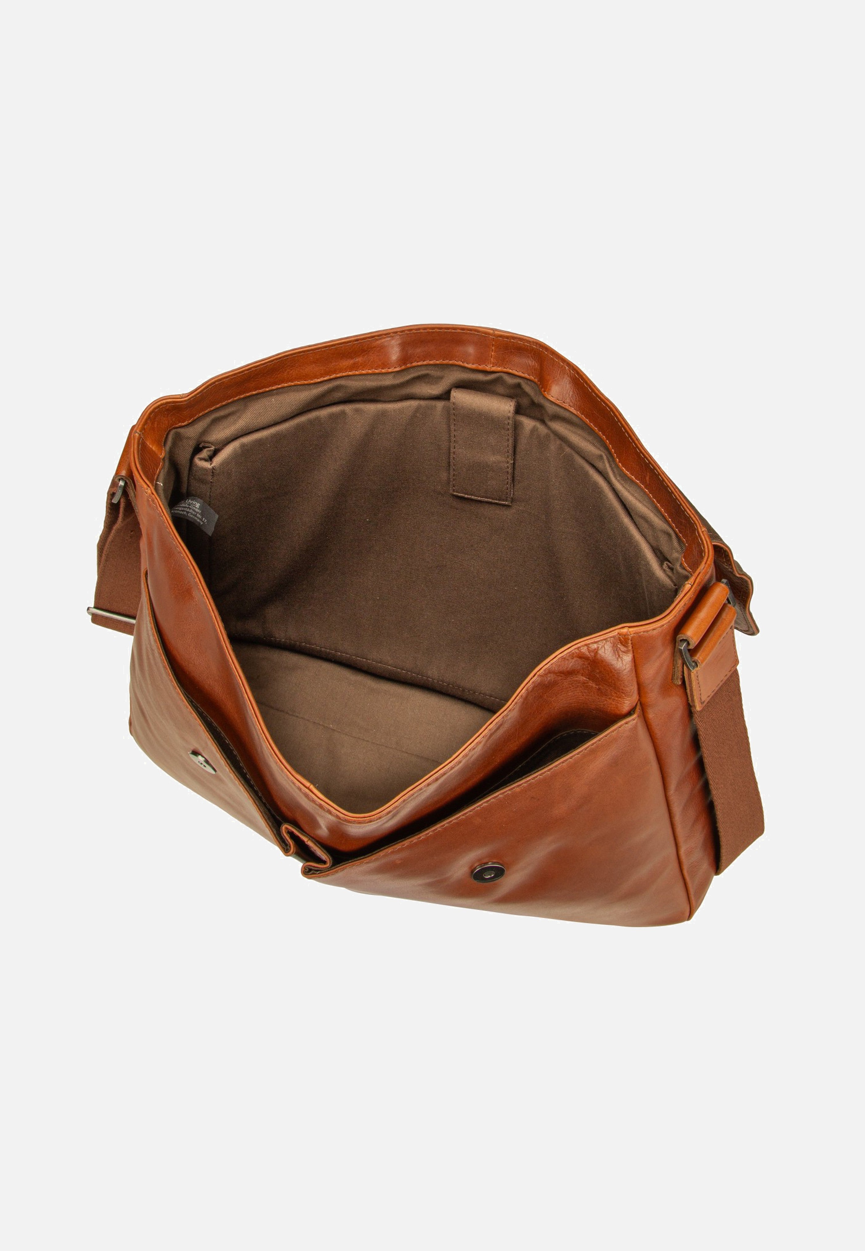 Greenburry Waxy Vintage A4 Messenger Tobacco Nut Schultertasche