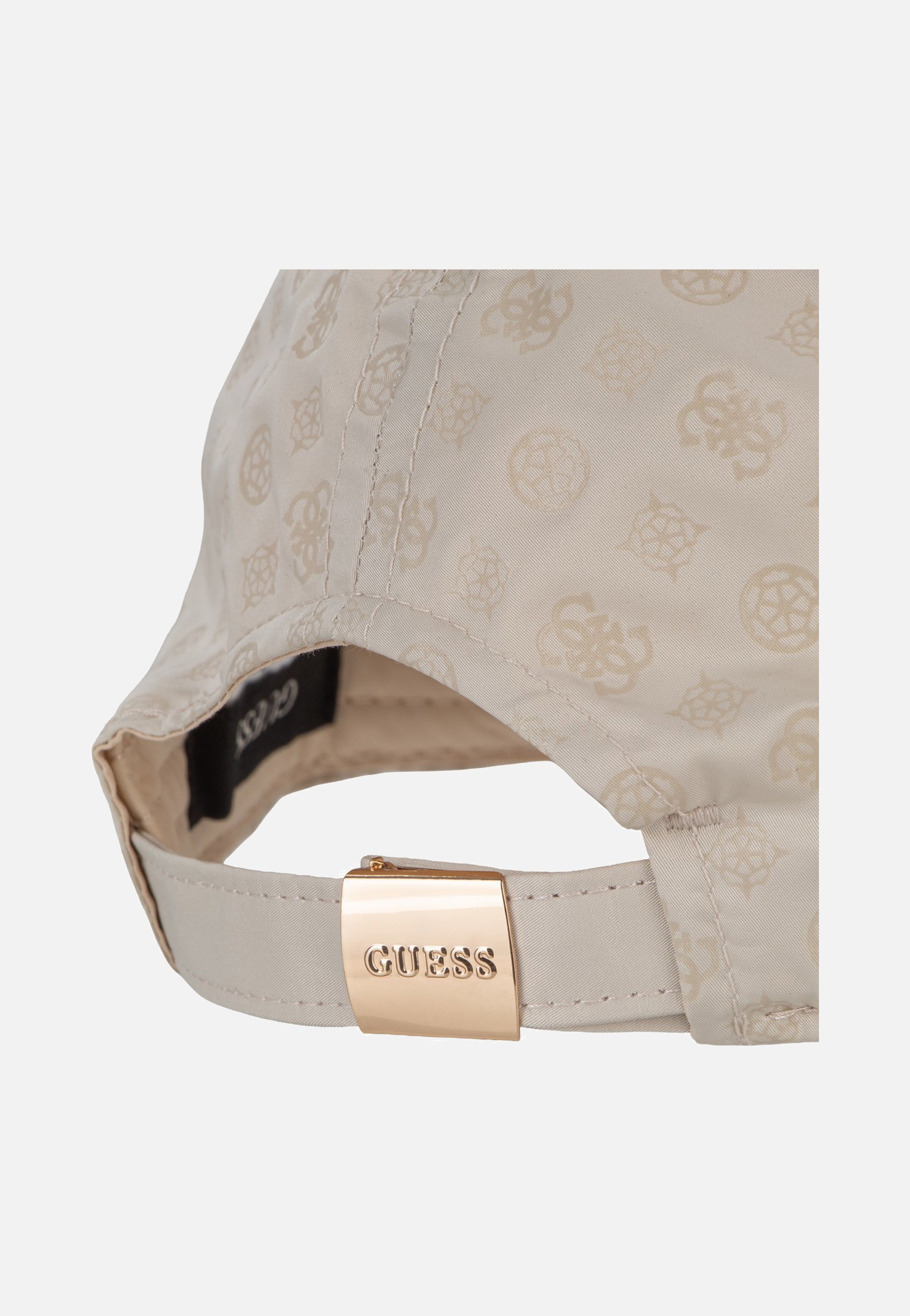 Guess Anise Shiny Peony Stone Logo Cap