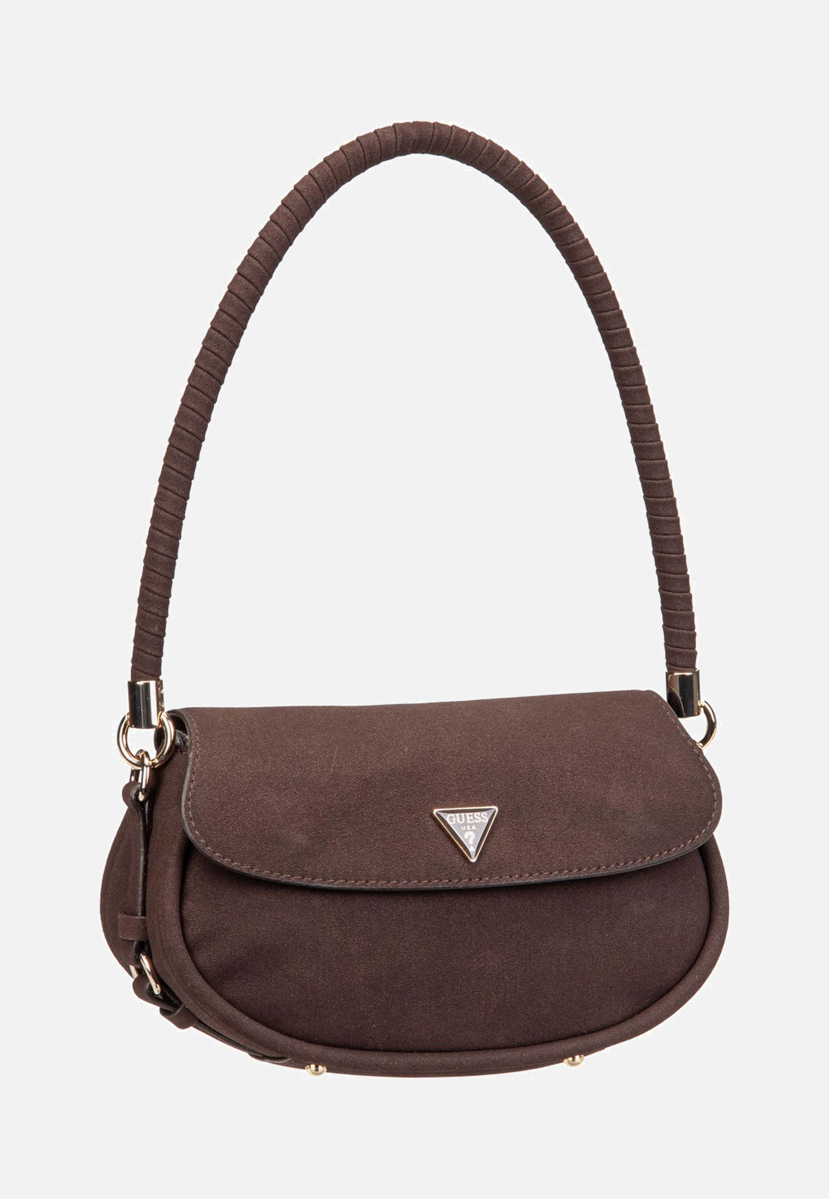 Guess Danya Flap Shoulder Espresso Schultertasche