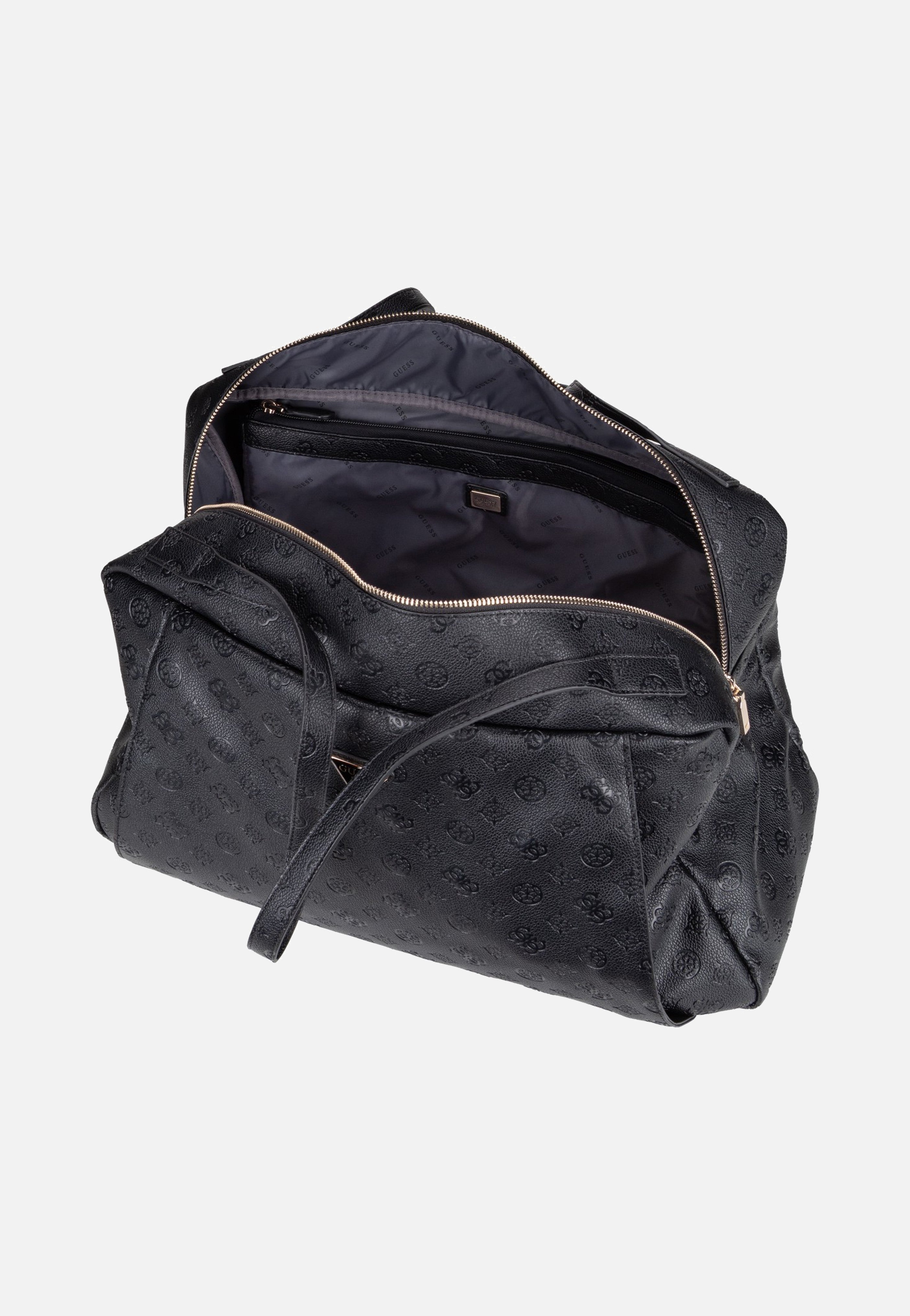 Guess Devon 45024 Black Logo Tote Bag
