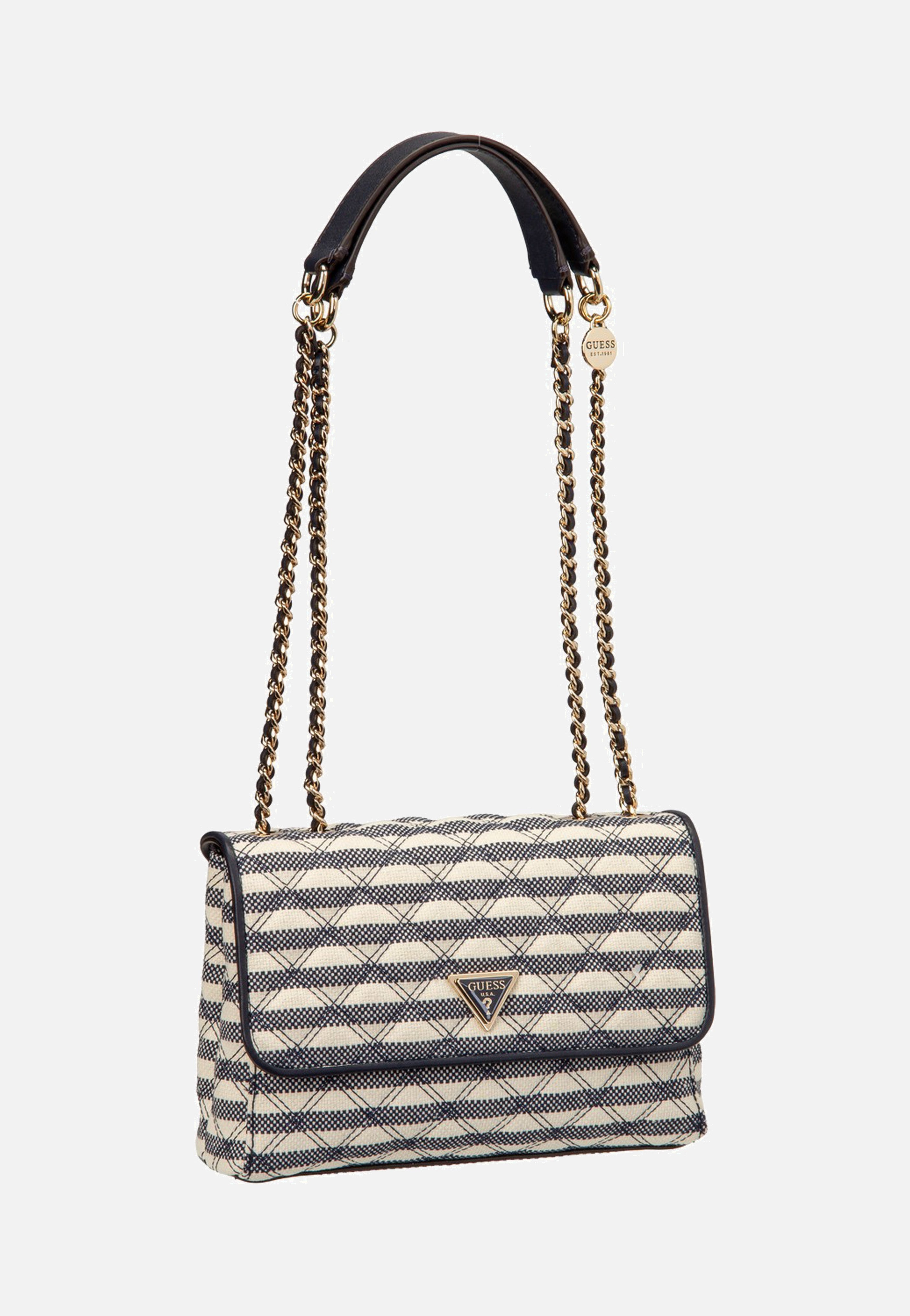 Guess Giully II 2 Comp Conv Flap Navy Multi Umhängetasche