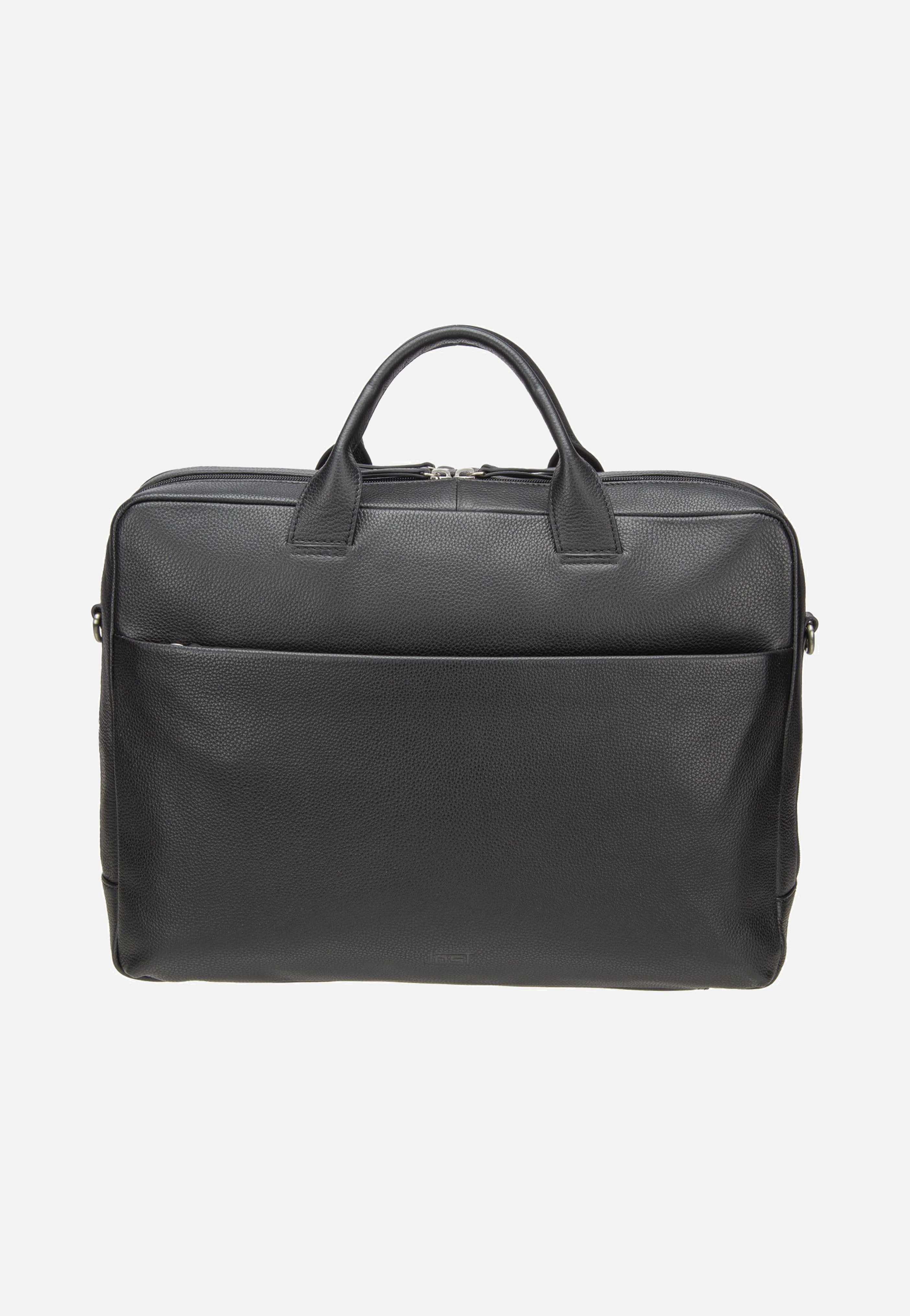 Jost Frankfurt Business Bag 2C Black Aktentasche
