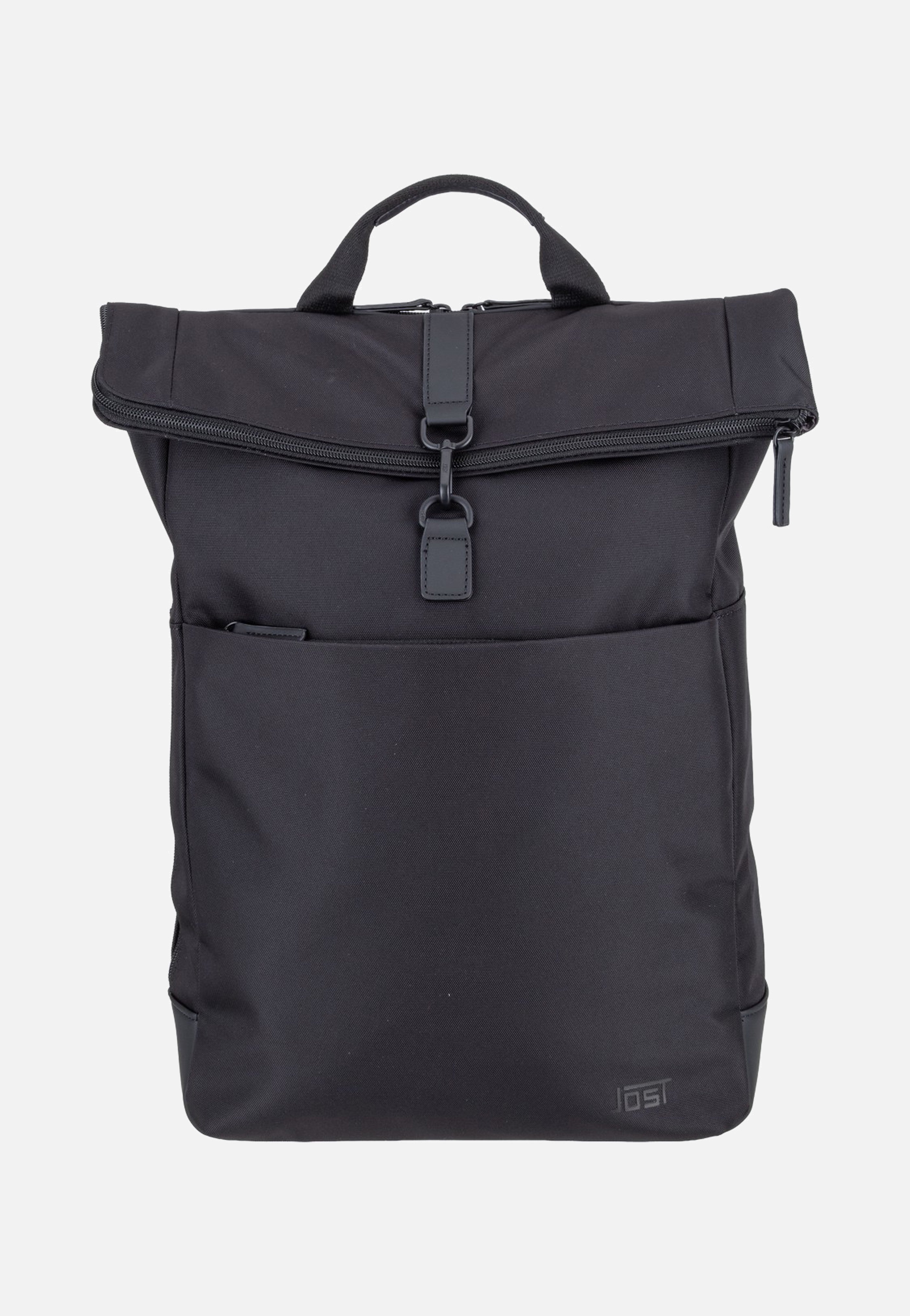 Jost Tallinn 3575 Black Rolltop Backpack