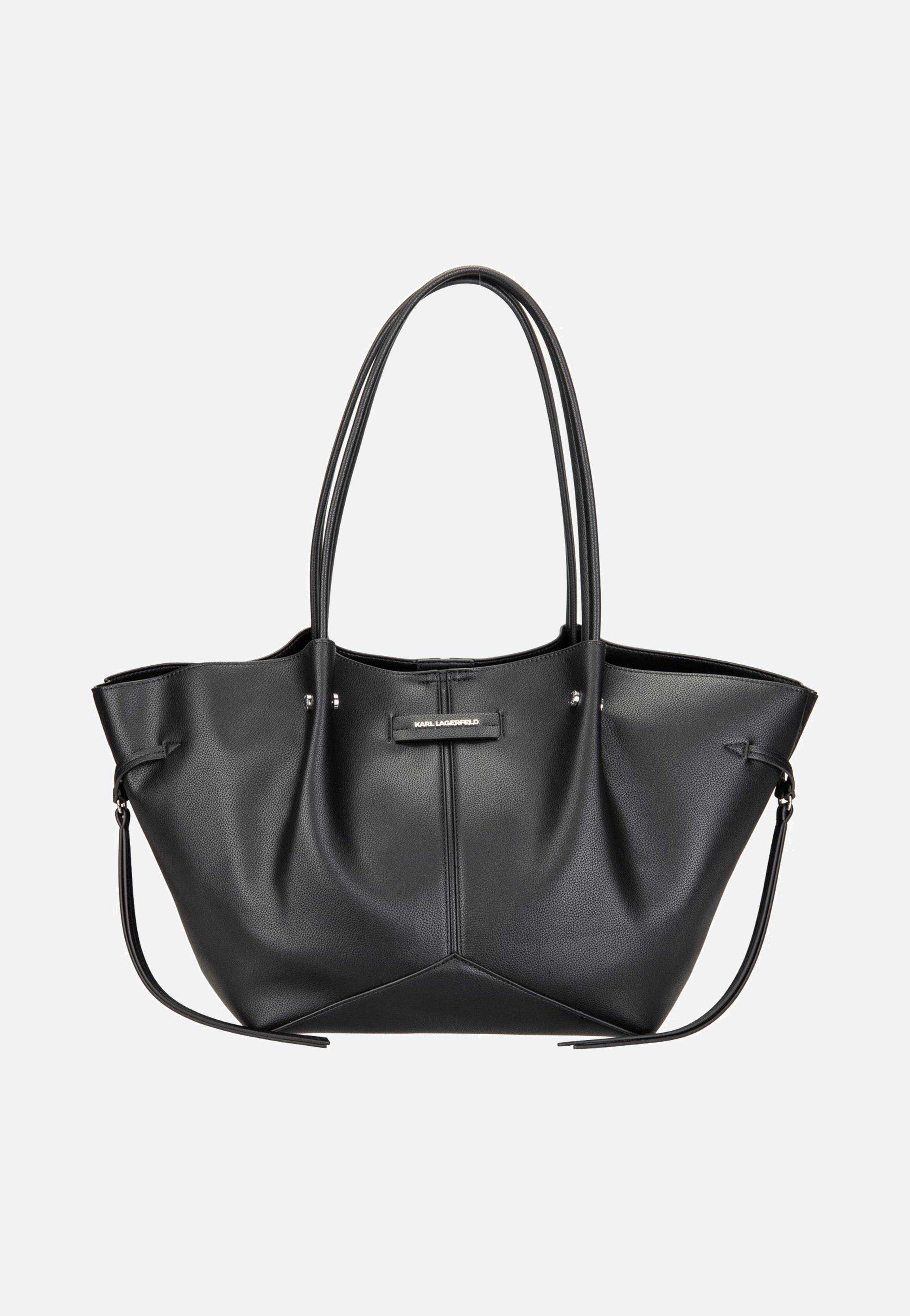 Karl Lagerfeld K/Pierced MD Tote Black-Nickel Shopper