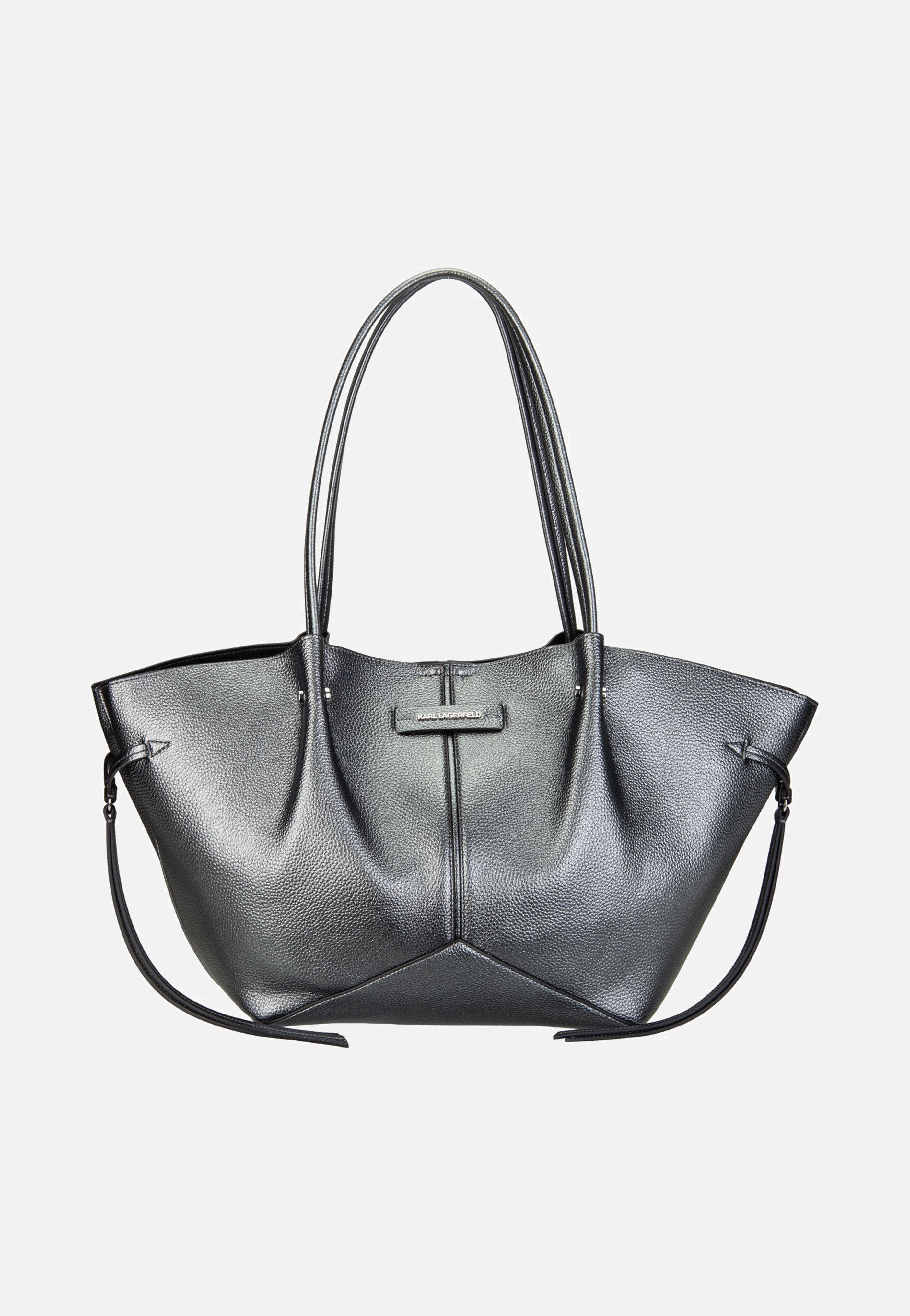 Karl Lagerfeld K/Pierced MD Tote Gunmetal Shopper