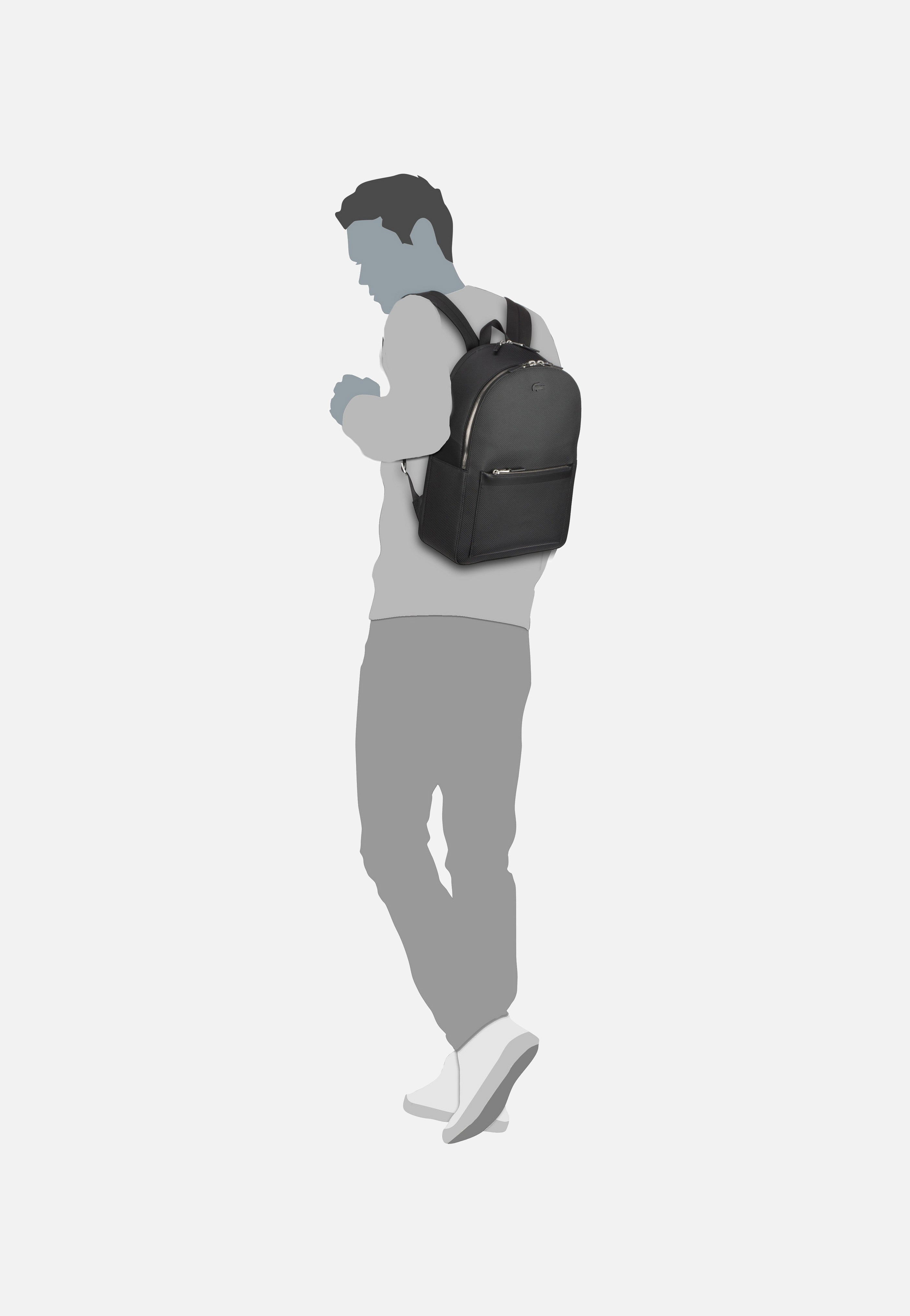 Lacoste Chantaco 3269 Black Rucksack