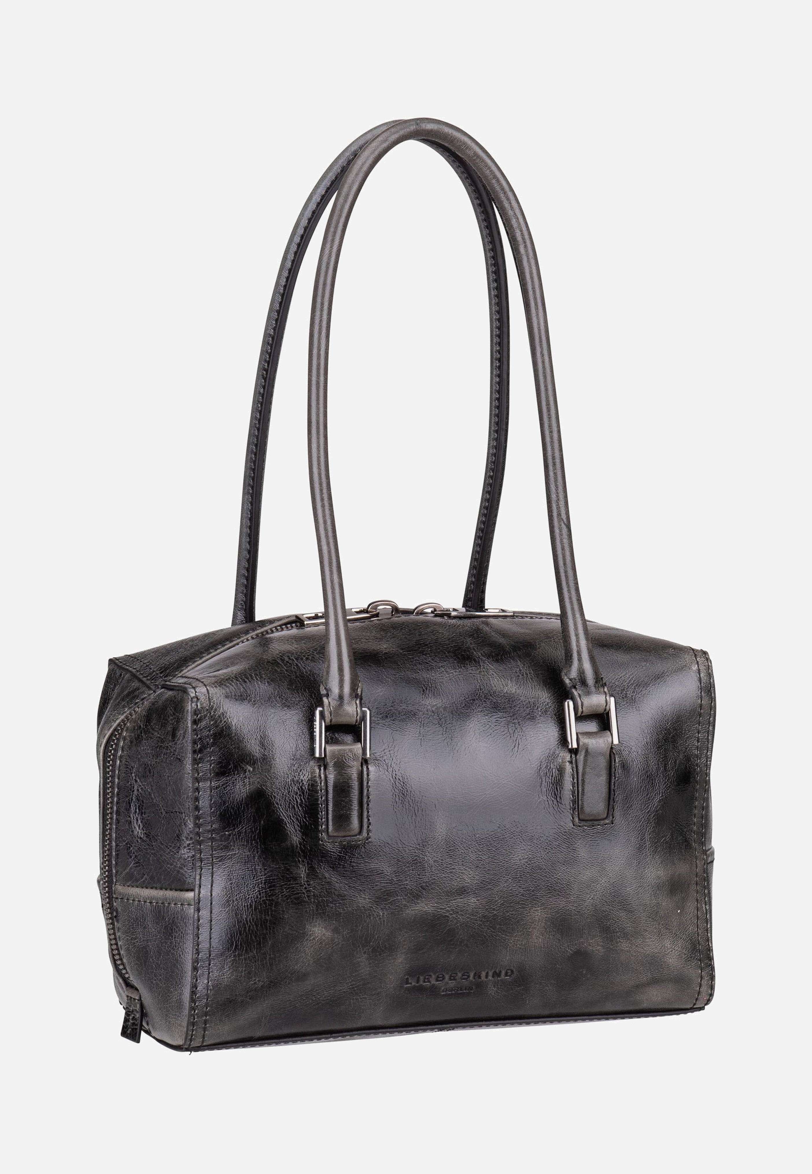 Liebeskind Berlin Kayla Archive Lack S 2165289 Dark Stone Schultertasche