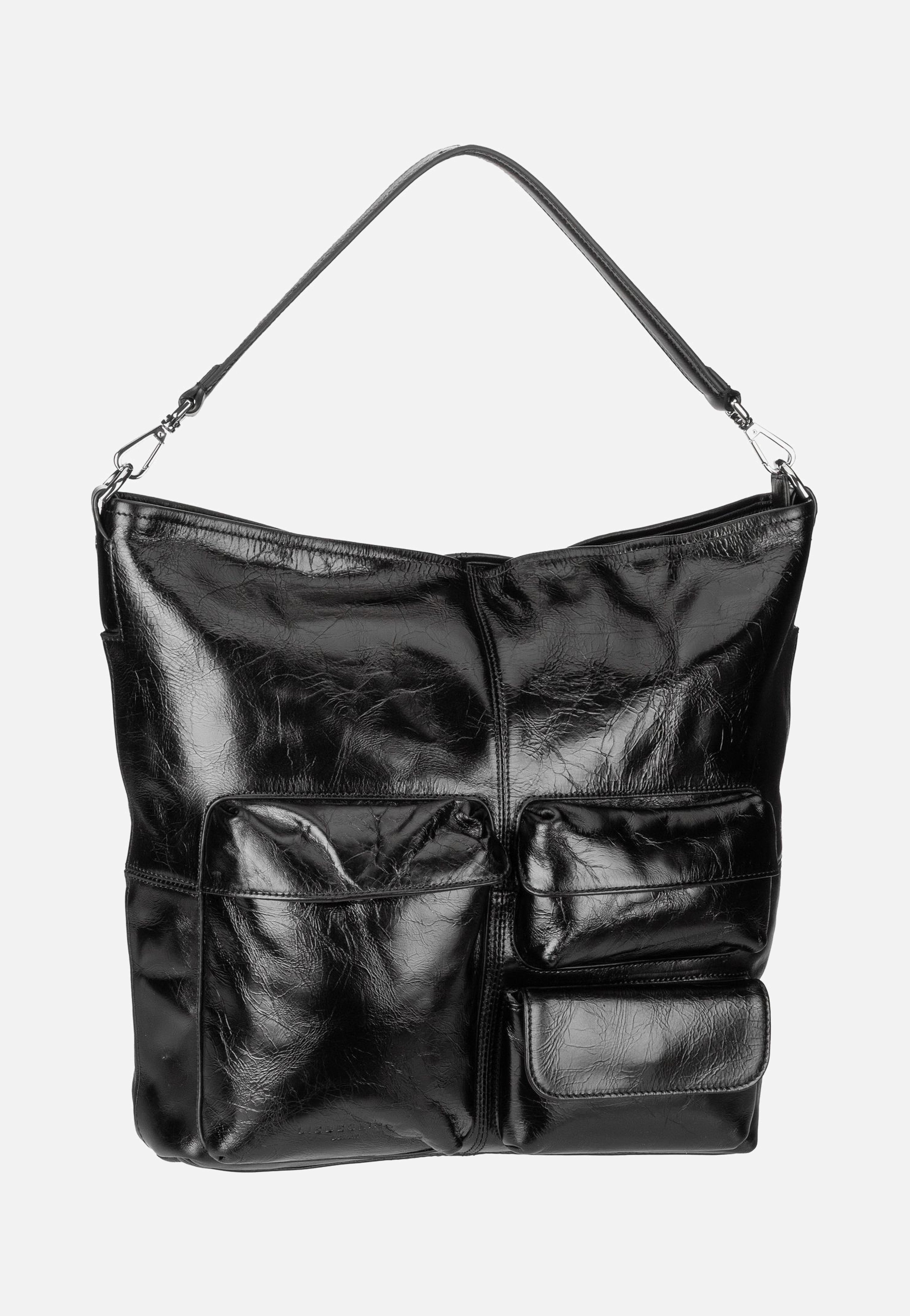 Liebeskind Berlin LK 204 Archive Lack M 2165295 Black Hobo Bag